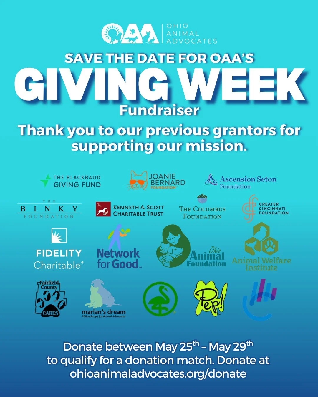 ❤️ As we prepare for Giving Week, we want to extend our heartfelt gratitude to the foundations and supporters who help make our work possible.

Because of the generosity of partners like the Joanie Bernard Foundation, Kenneth Scott Charitable Trust, 