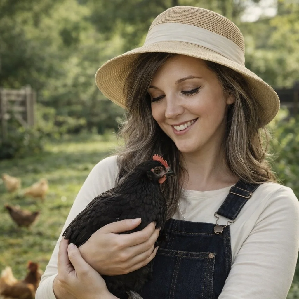 Megan Moon and Chicken.jpeg