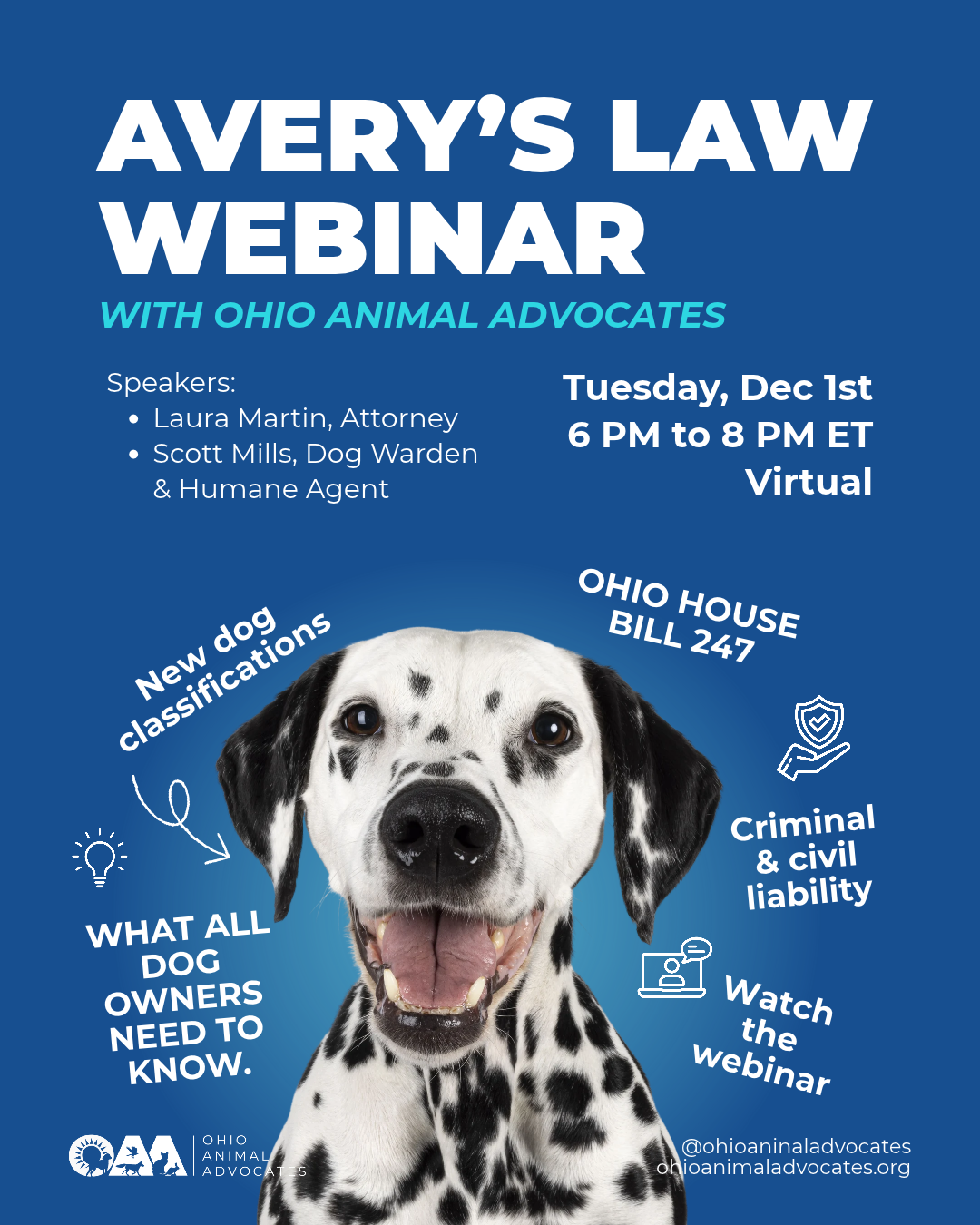 Avery's Law Webinar — Ohio Animal Advocates