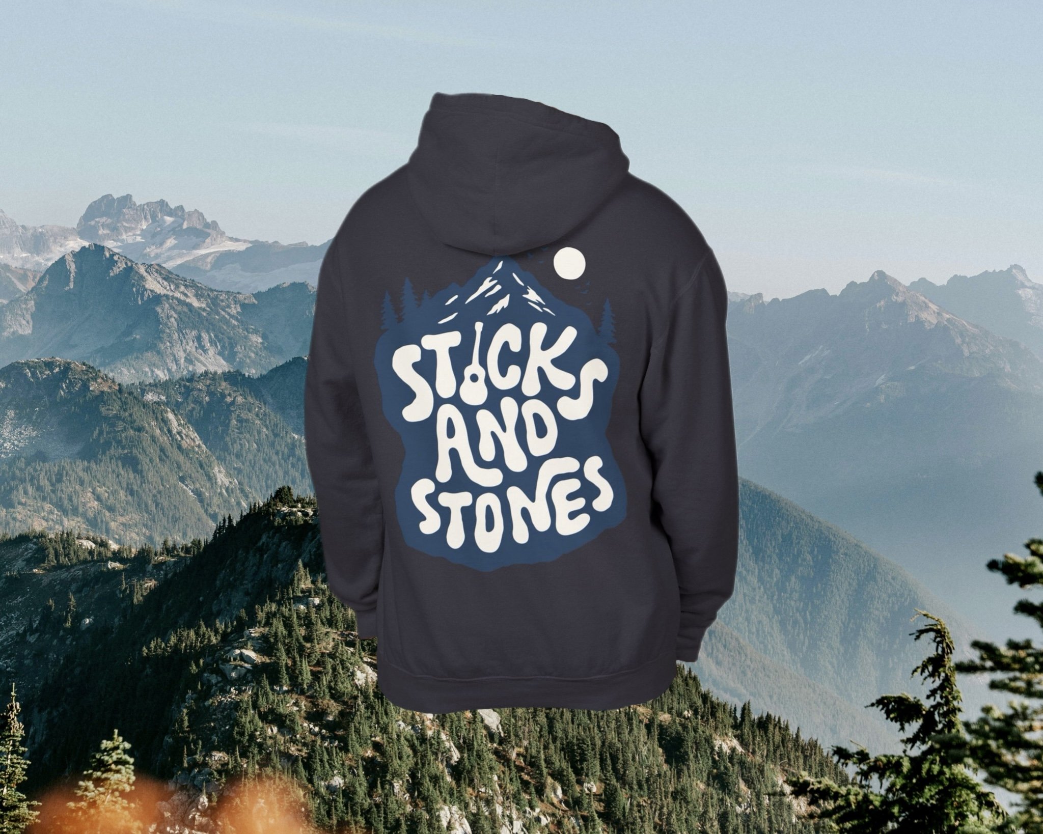 S&S Black/Blue Hoodie