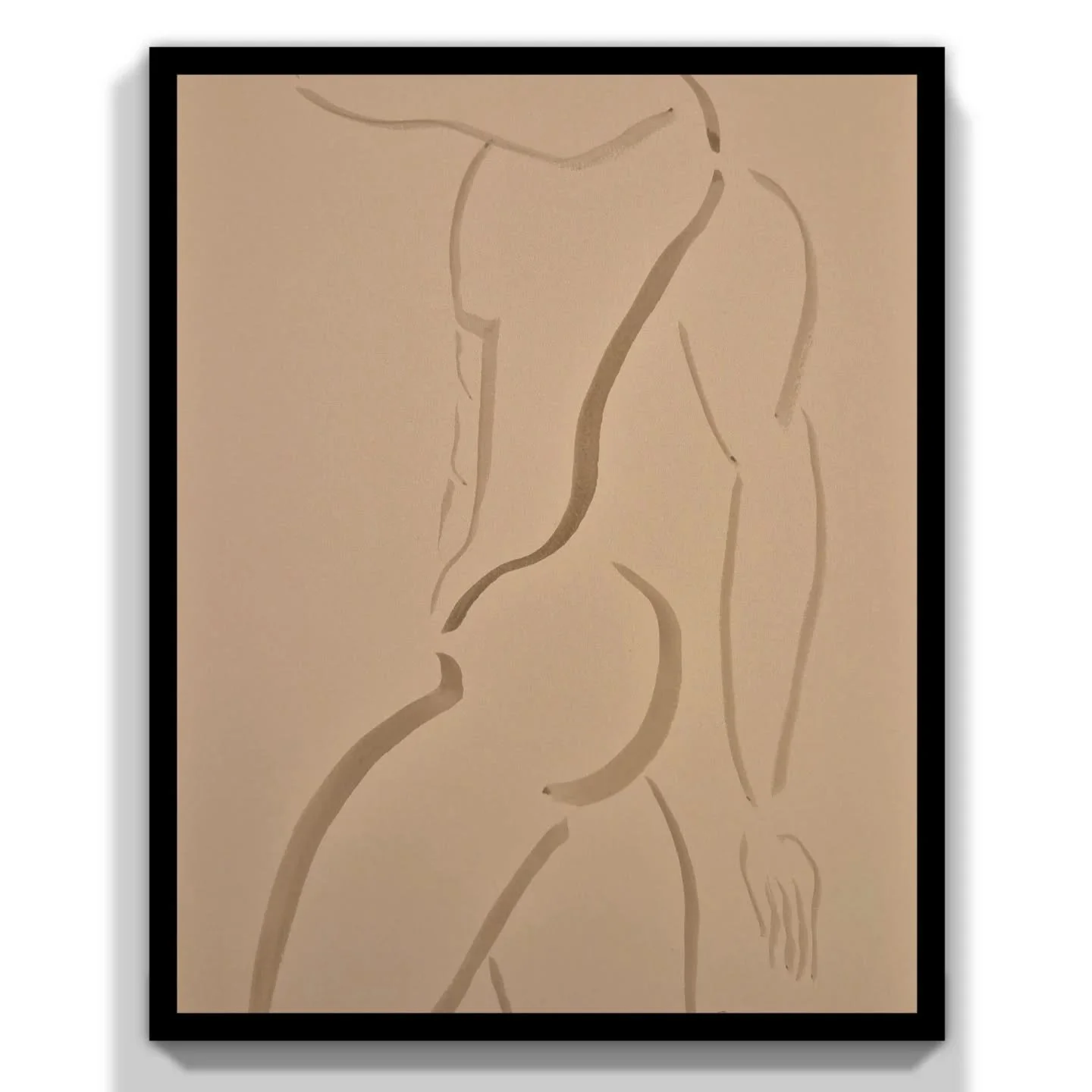Form | Indian ink (sepia) on watercolour paper, 29.7cm x 42cm, 2025

#lgbtqart #lgbtqartist #emergingartist #lifedrawing #maleform #malebeauty #ink #indianink #sepia #art #londonart #londonartist