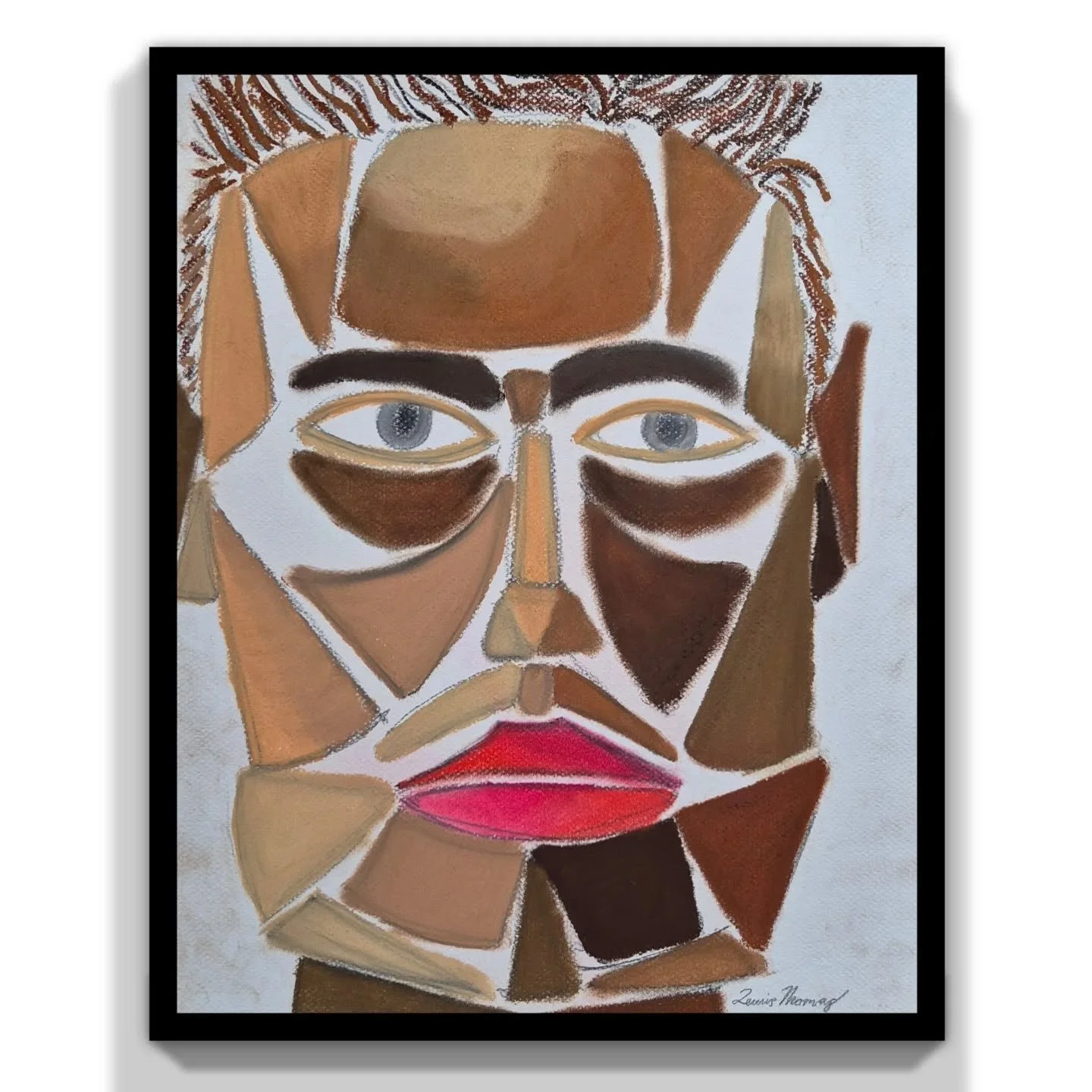 Fragmented self | Pastel on Casson fine art paper, 2025

Like pieces of a broken porcelain plate, attempted to be put back together, but with limited success

#art #lgbtqart #lgbtqartist #selfportrait #pastel #expressionism #casson #emergingartist #l