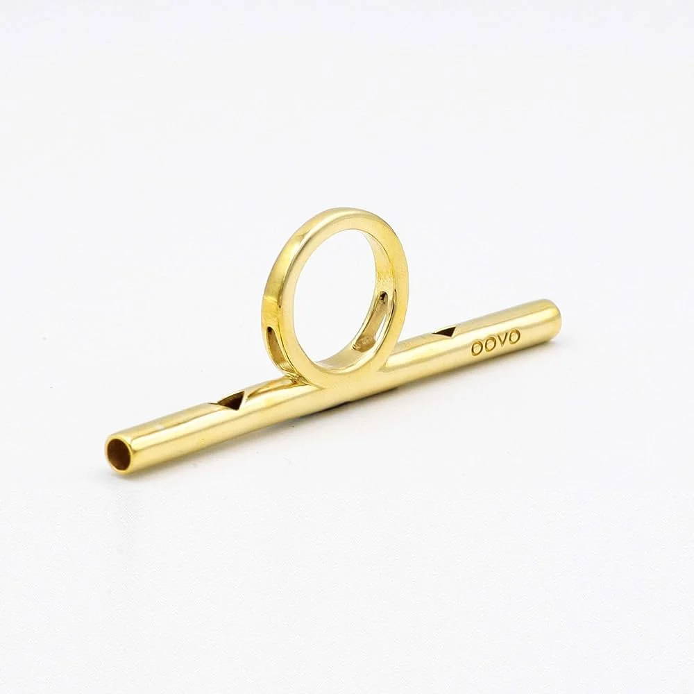 A gold-colored lock and key on a white background.