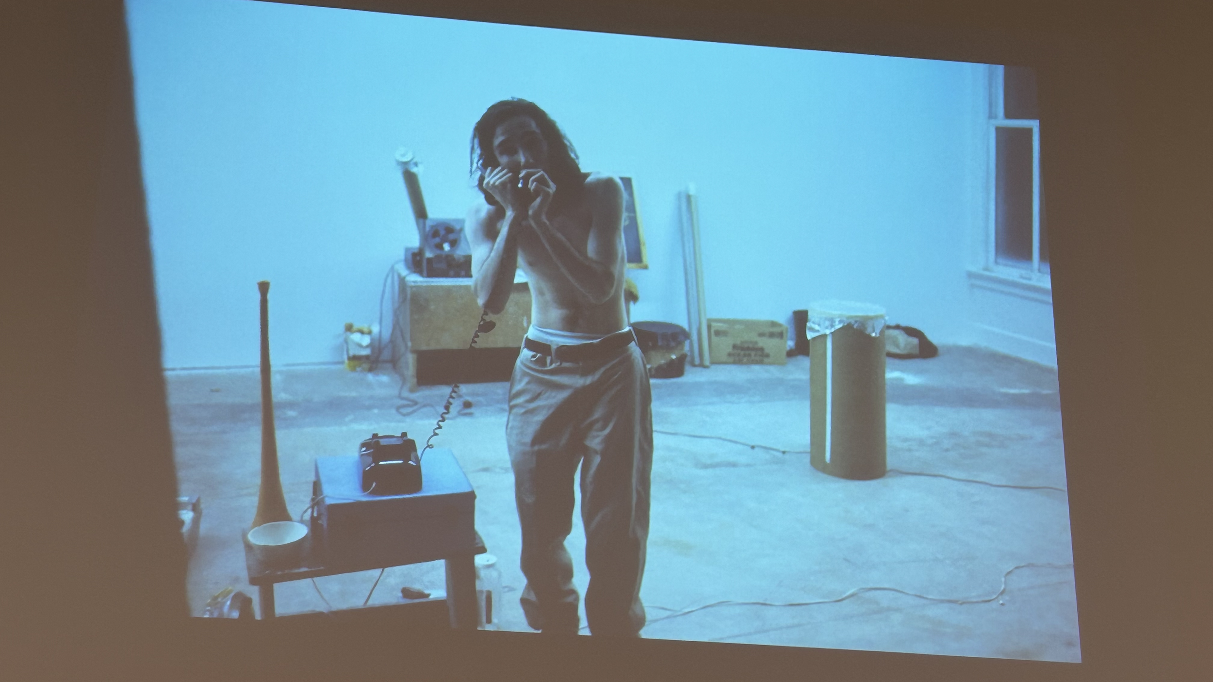 Mike Kelley performing Spirit Voices