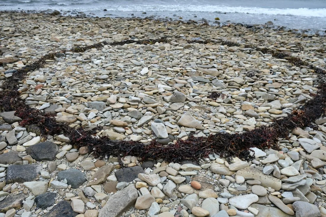 Christine Morro:
  SEA WEAVES ,
​Siasconset 2024.