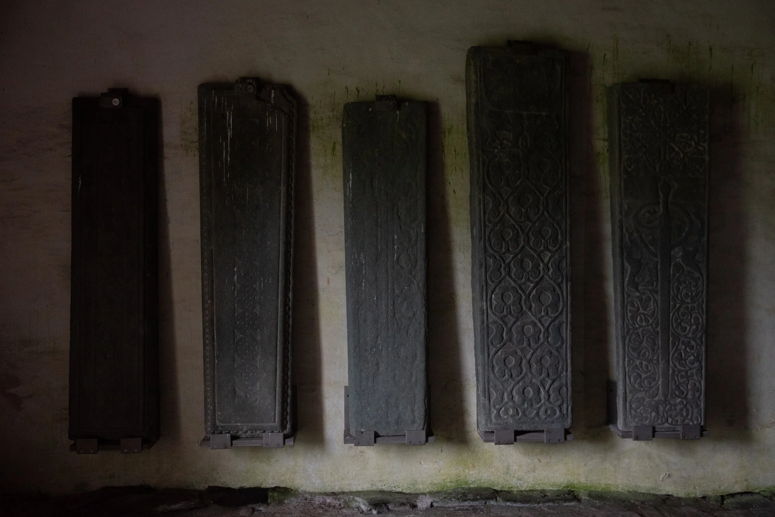 Iona:
Graveslabs.