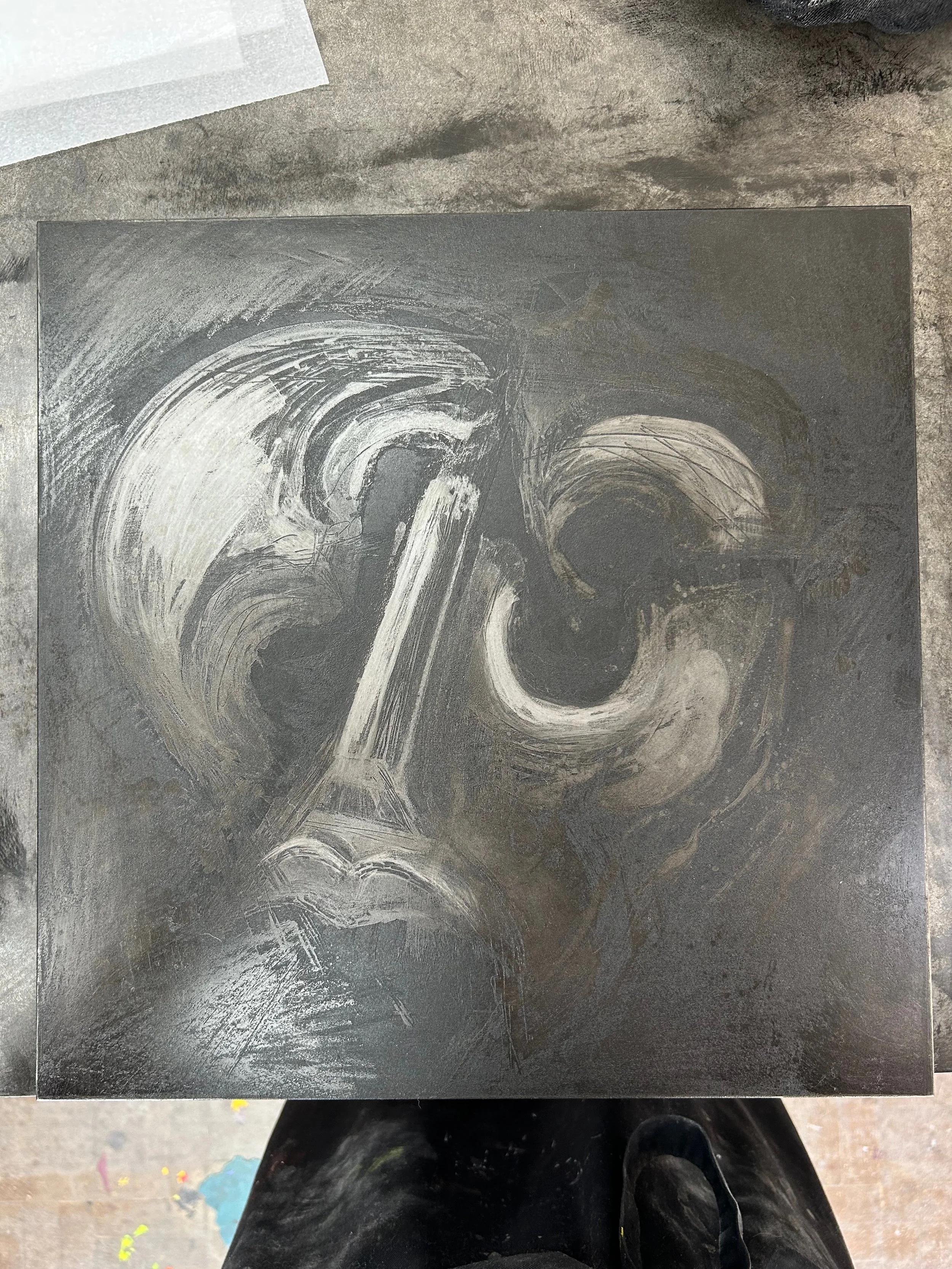 Soap Ground:
Building layers.