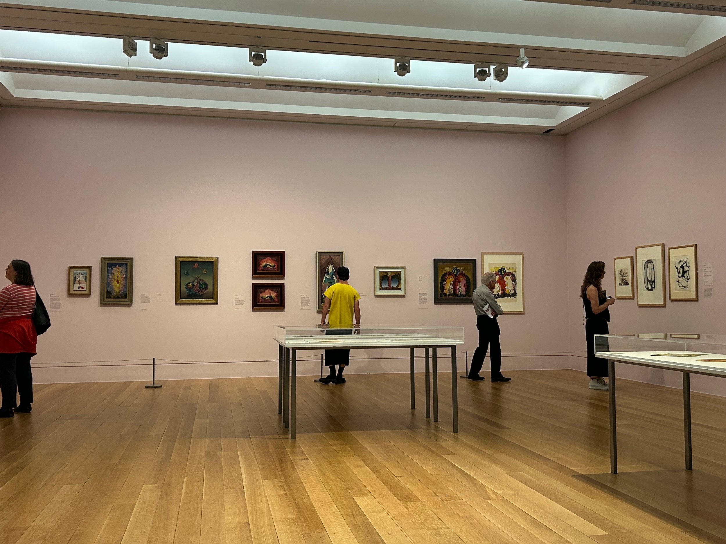 Tate Britain, 
Ithell Colquhoun exhibition.