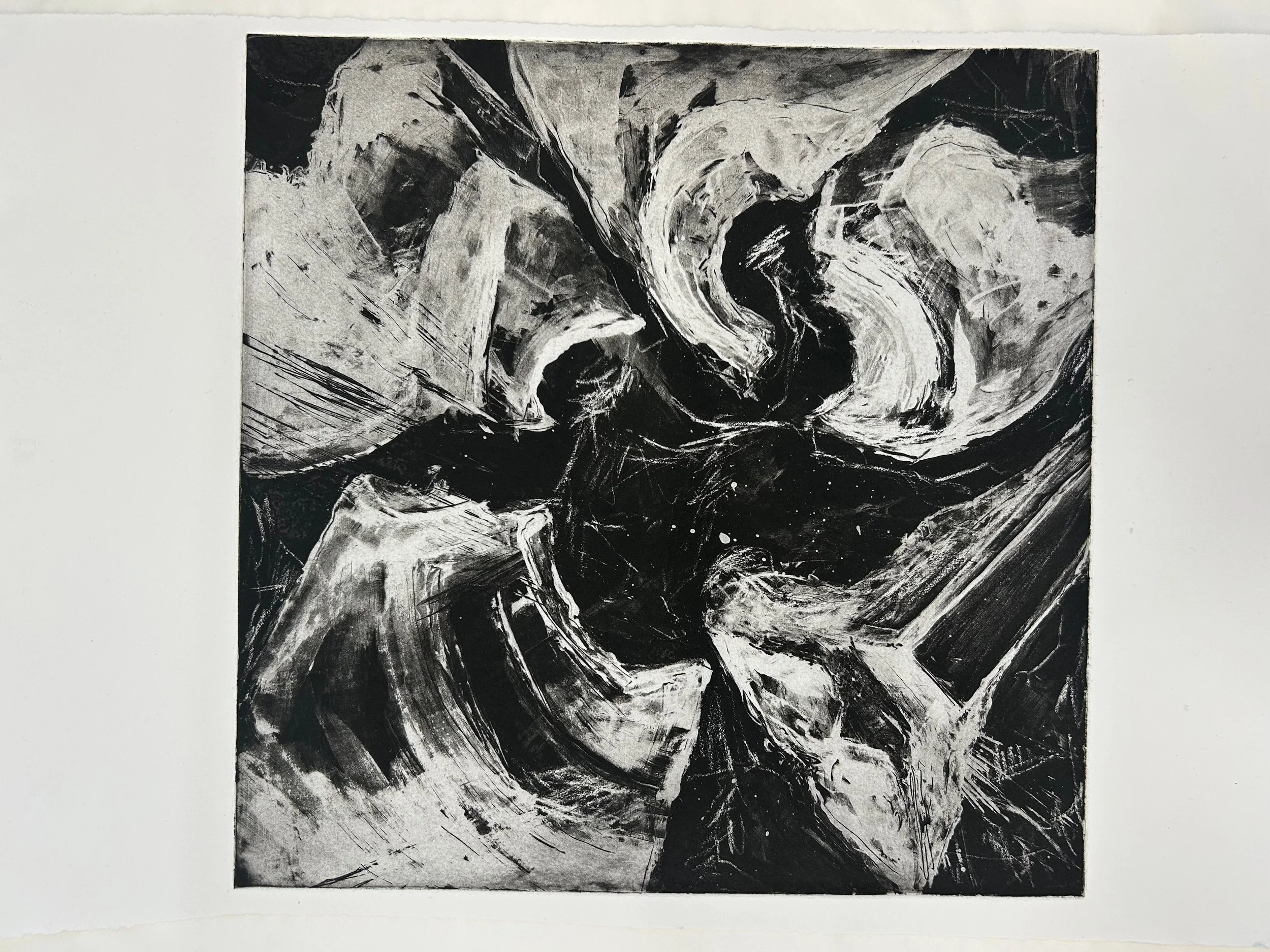 Soap Ground.
Plate 2, State 1. 30x30 cm.