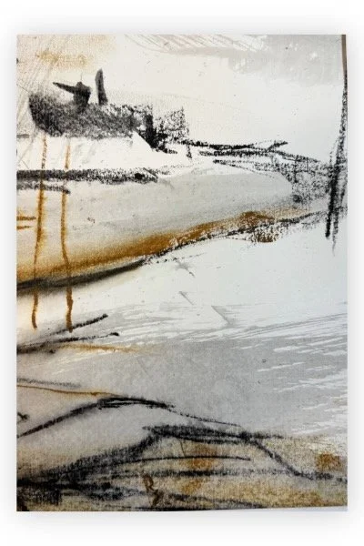 Rodd Wood
Detail from sketch of recent coppice work