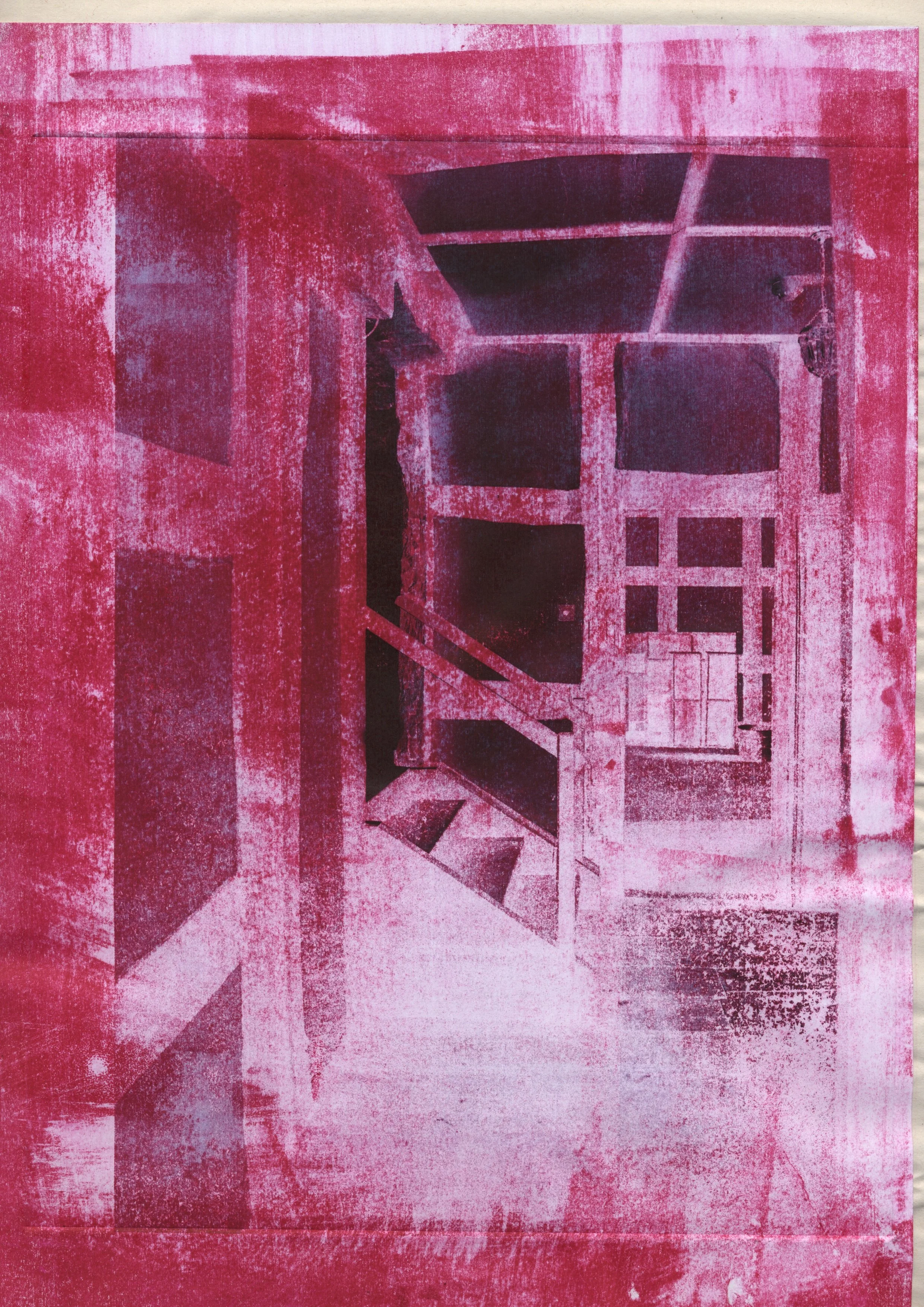 Photo transfer
Applying the ground to the photocopy