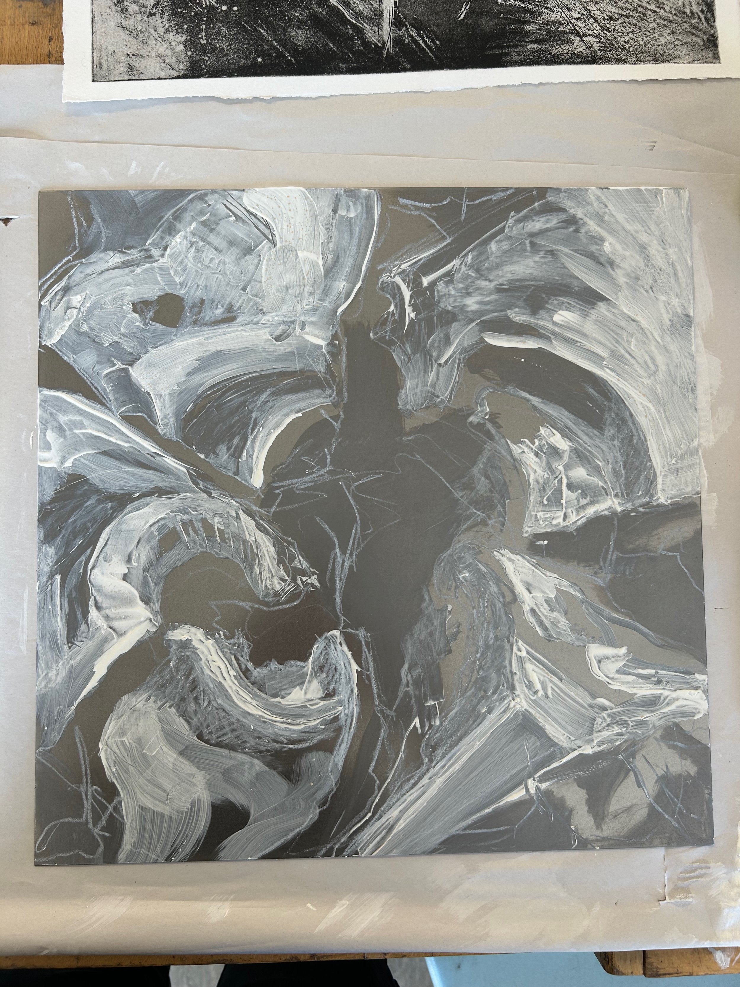 Soap Ground.
Plate 2, laying the ground.