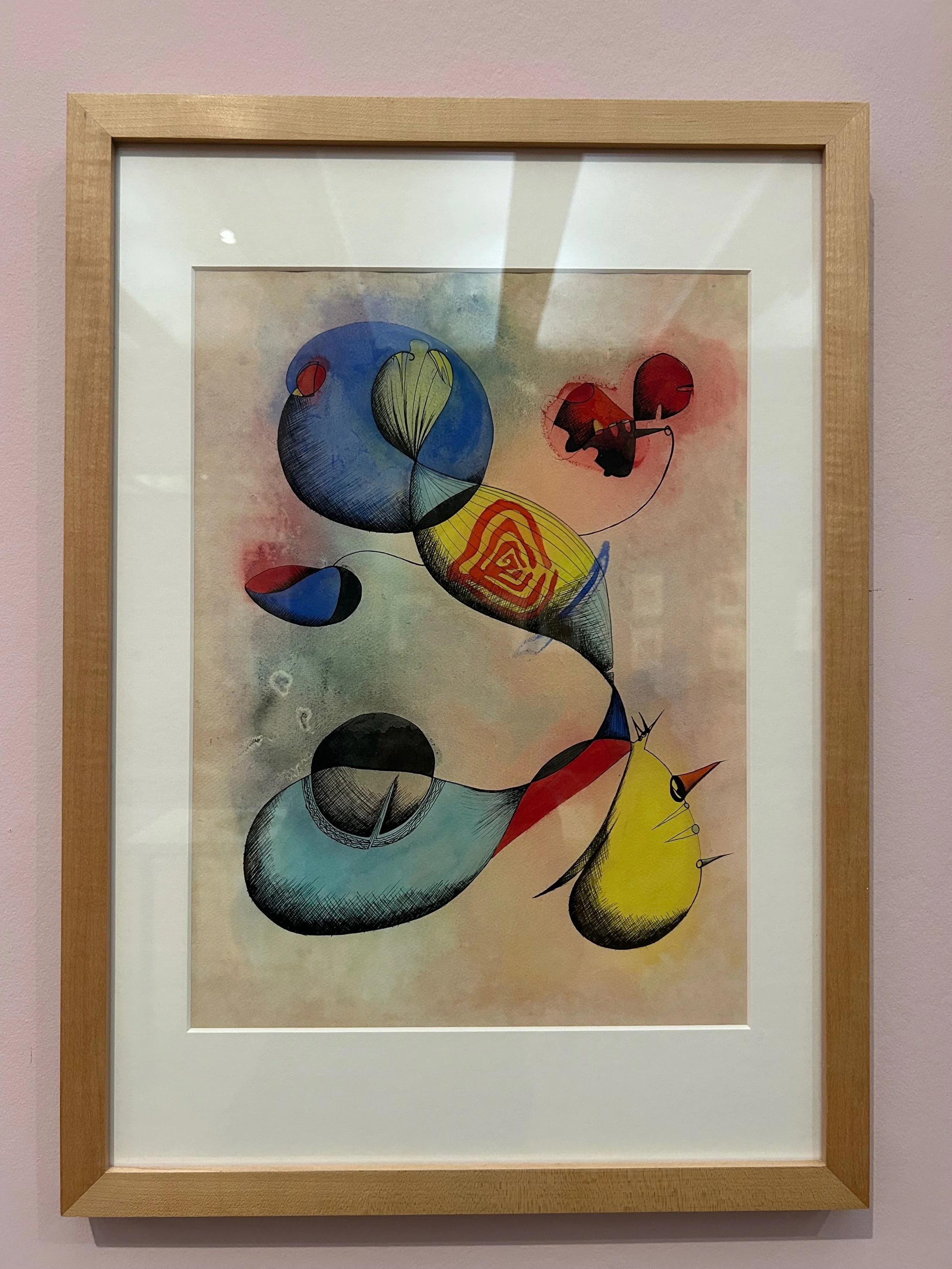 Automatism: Letting a Line go for a Walk c.1969
Ink on paper