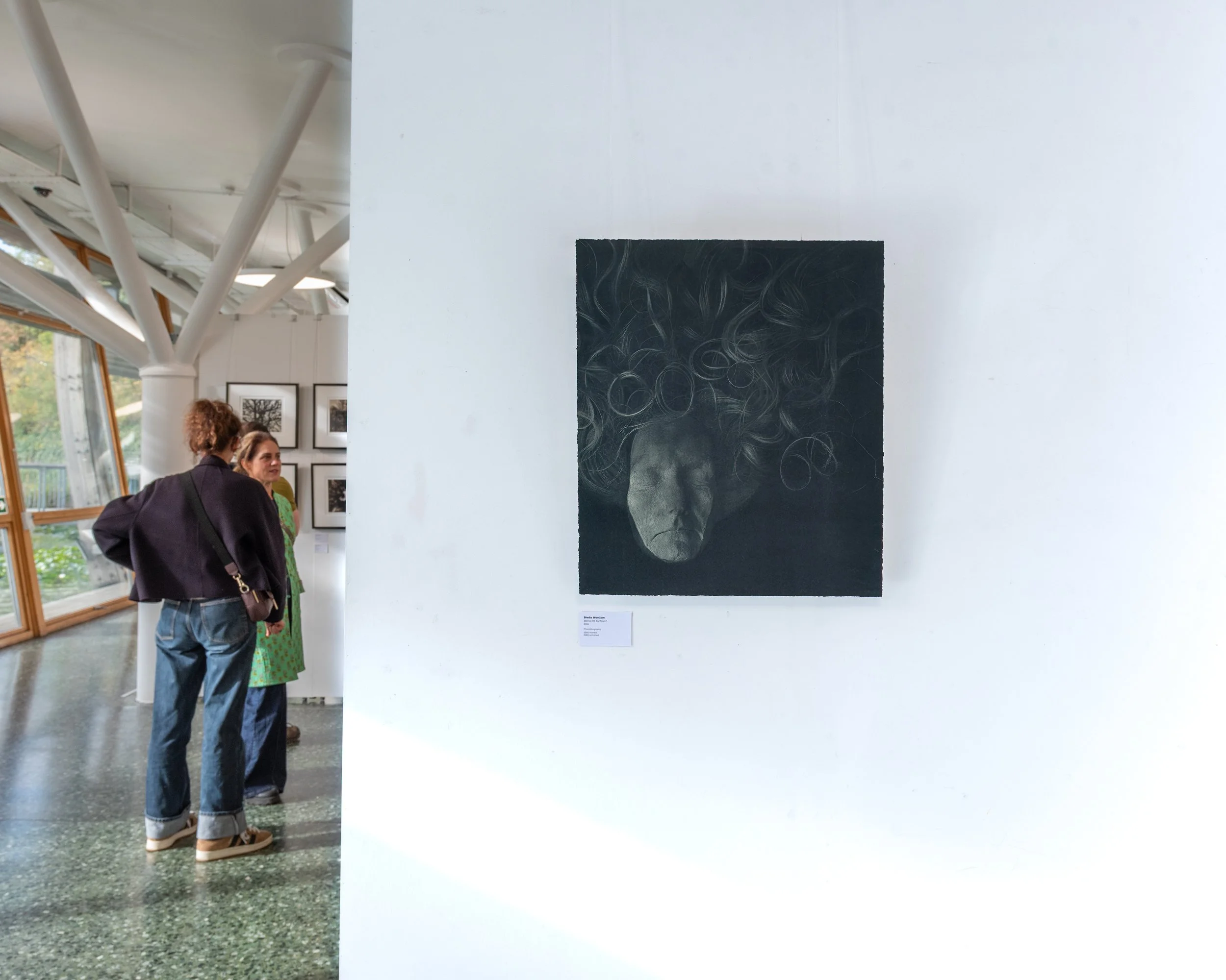    Below the Surface: Re-Storying the Mermaid of Marden:    
  Photolithographic print,  55 x 65cm  