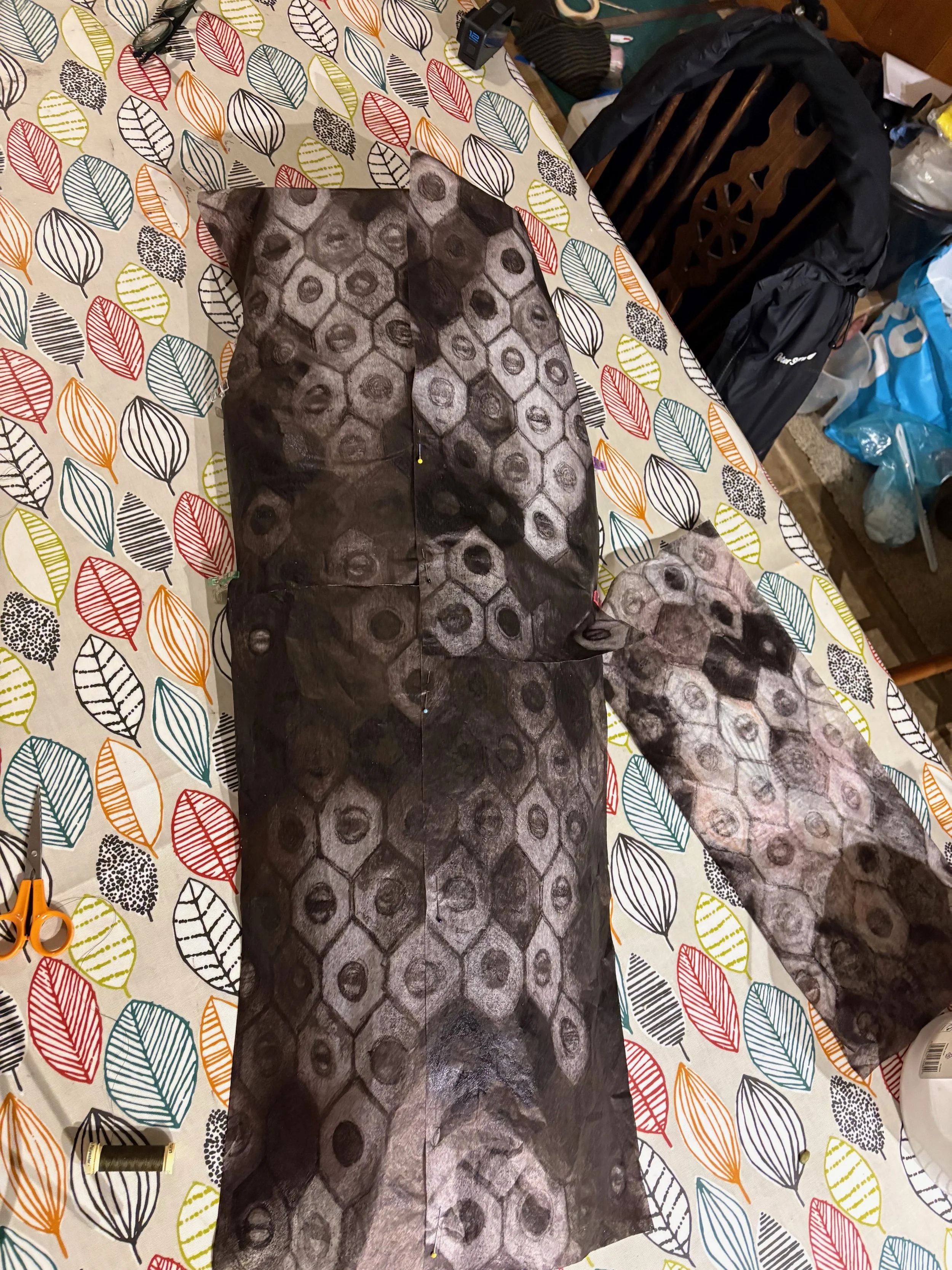 Mermaid Construction
Skin on metal form
