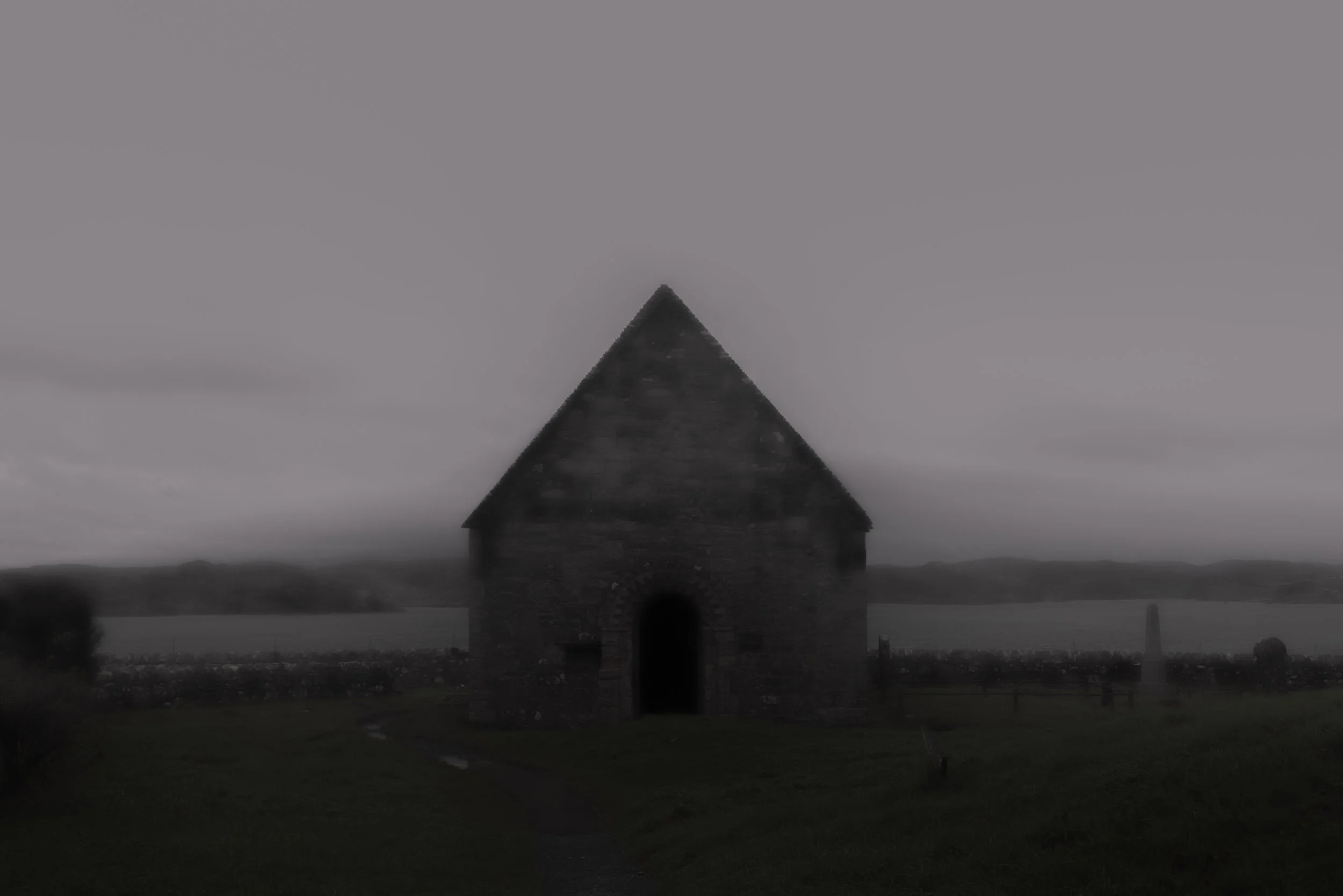 Iona:
St Oran's Chapel.