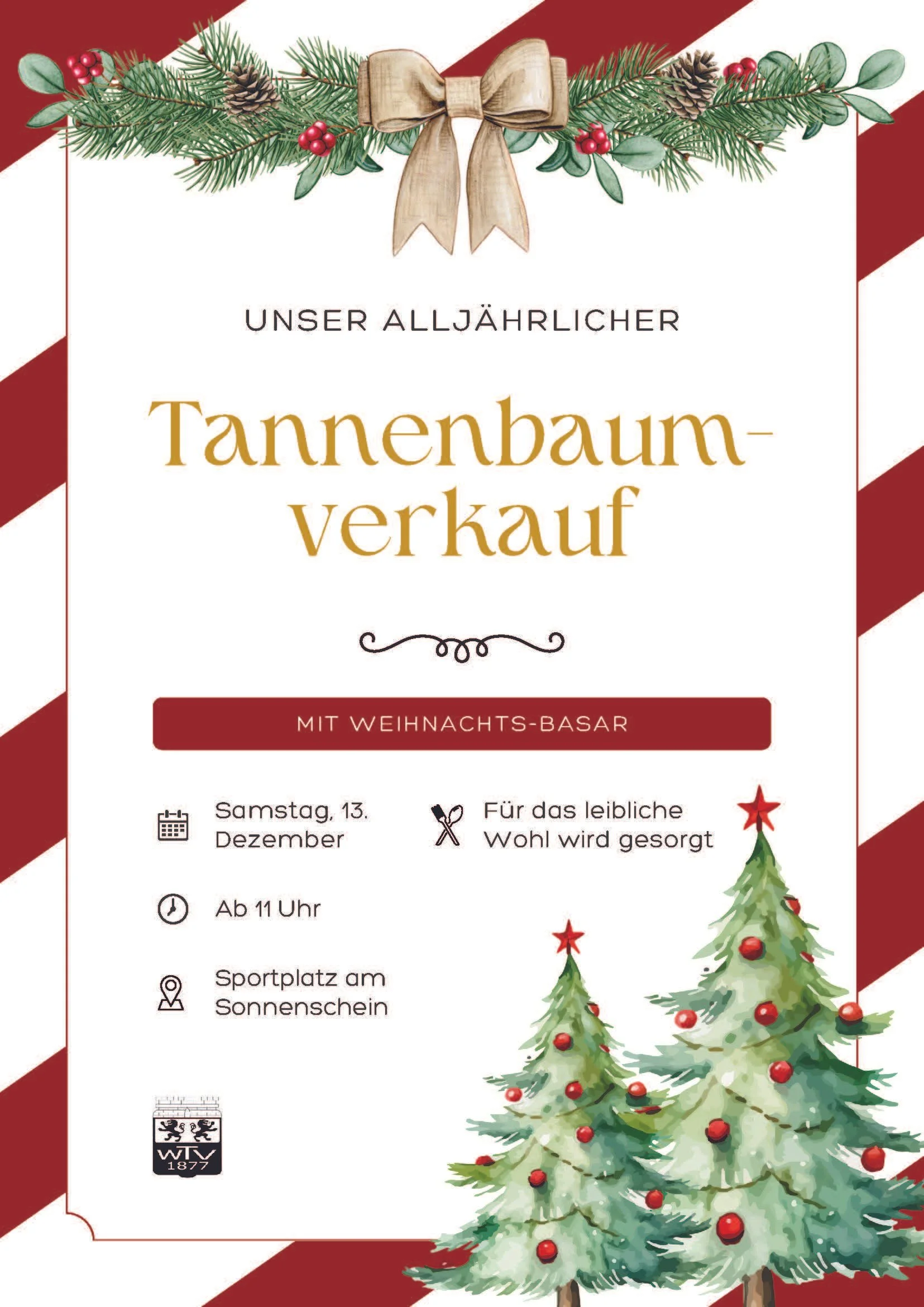 Weihnachtsbaumverkauf 