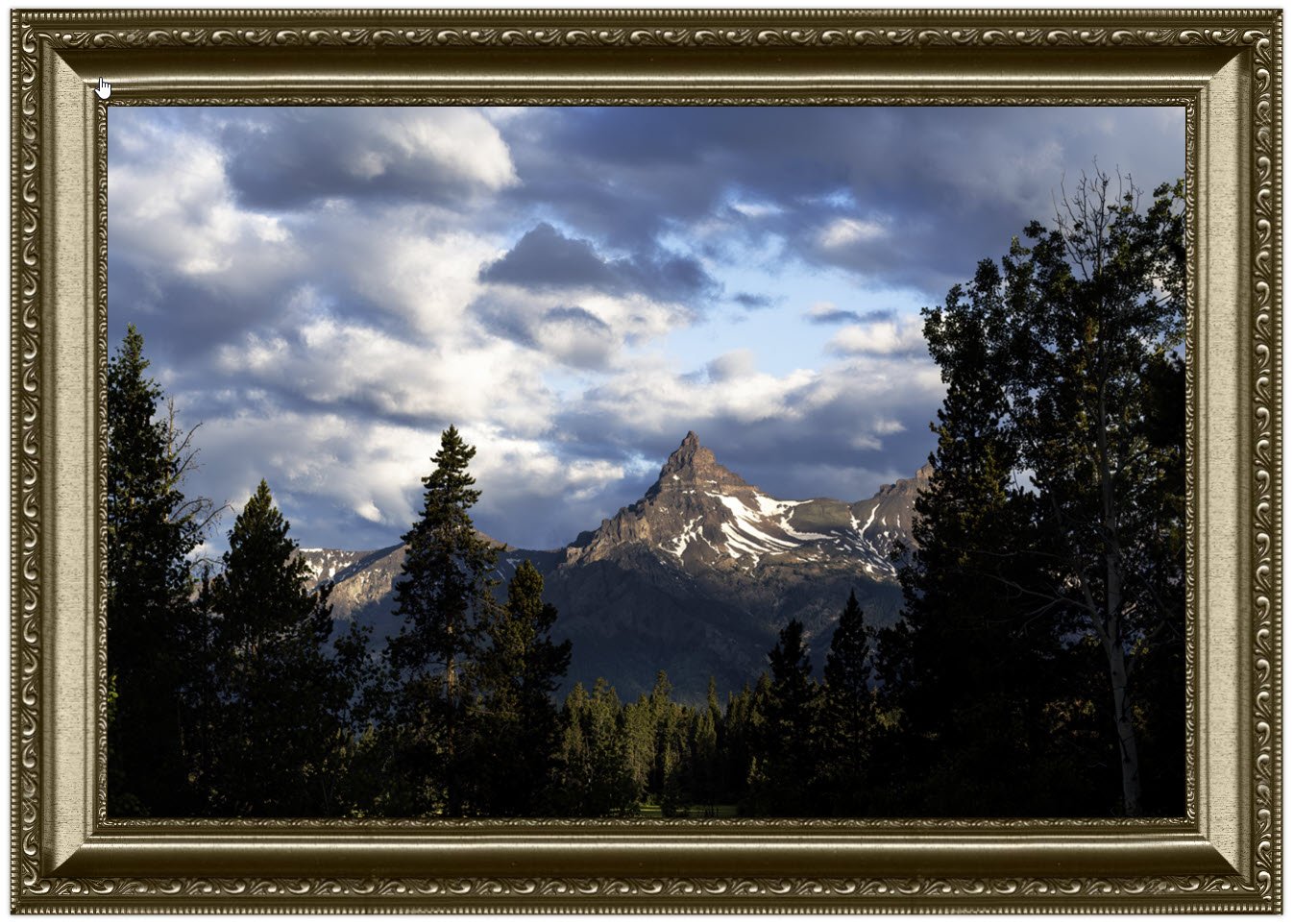 Sunlit Peak_framed.jpg