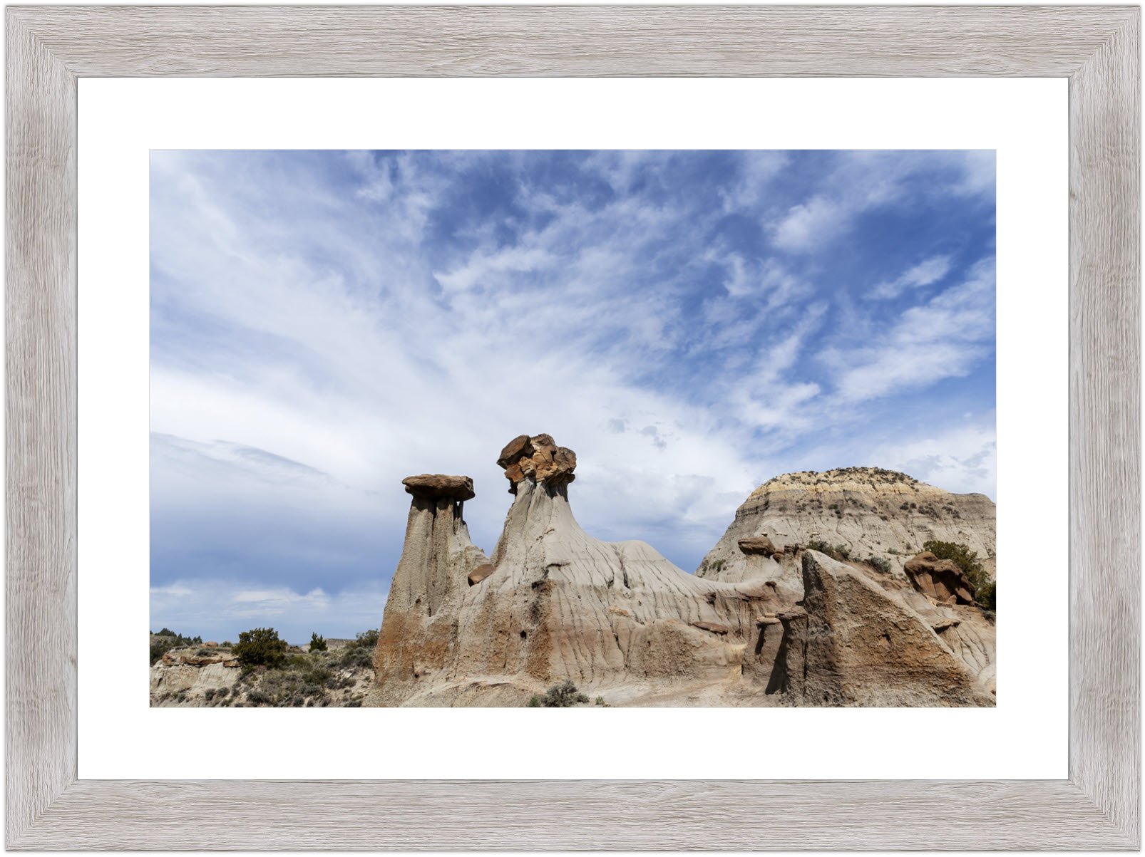 Badland Sphinxes_framed-matted.jpg