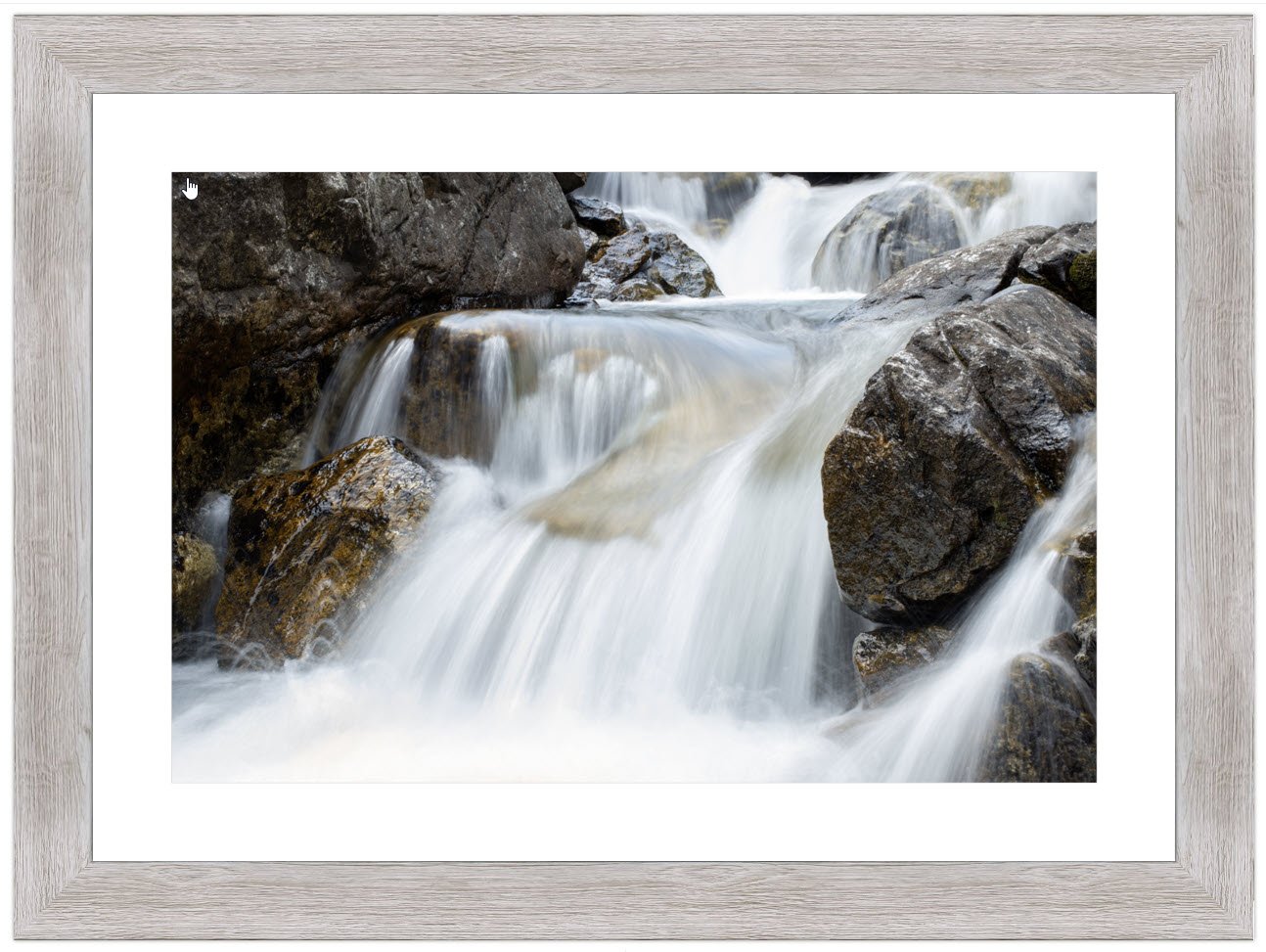 Gentle Cascade-framed-mat.jpg