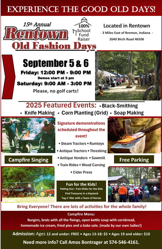 15th Annual Rentown Old Fashioned Days