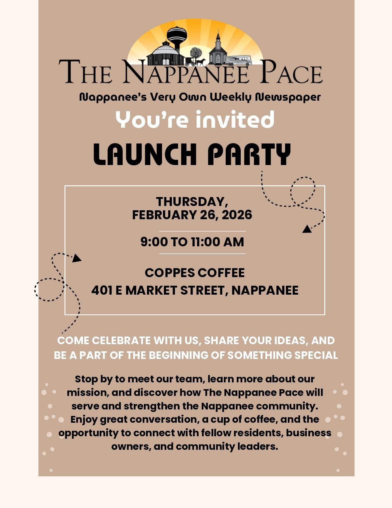 The Nappanee Pace Launch Party