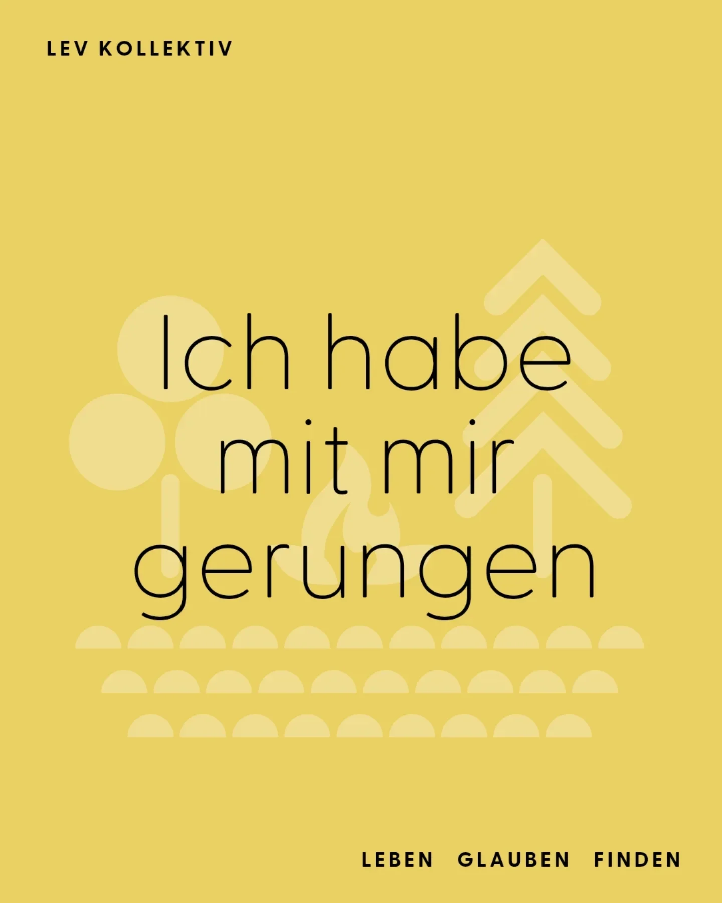 Ich habe mit mir gerungen