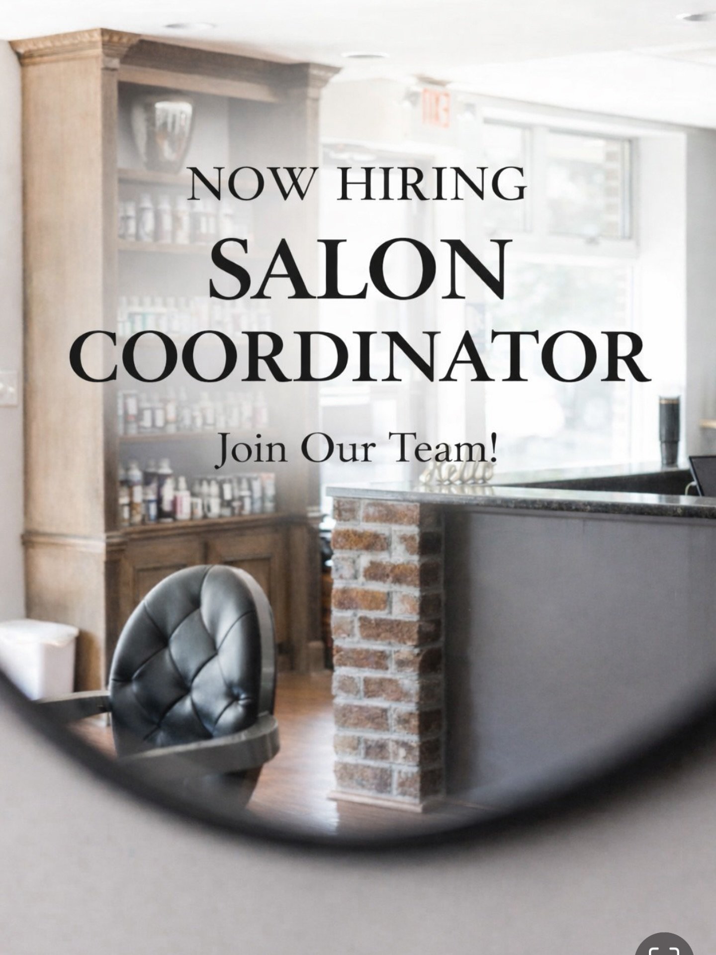 We&rsquo;re growing and looking for the heartbeat of our front desk.
Salon 259 is hiring a Salon Coordinator who loves people, thrives in a fast-paced environment, keeps things organized, and brings positive energy to every guest interaction.

If you
