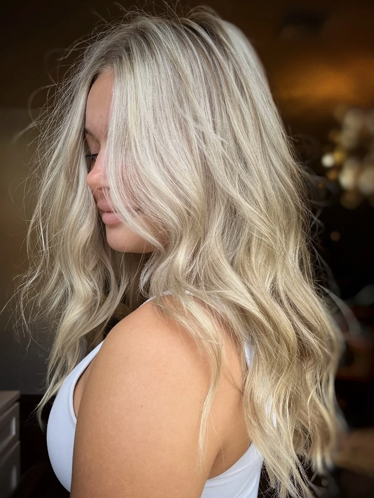 She wanted that bright blonde glow without the &lsquo;see you in 4 weeks&rsquo; salon schedule. 
✨ Shadow root + soft blend = living her best effortless life.

#BethlehemPA #LehighValley #DiscoverLehighValley #LehighValleyLocal #ShopLocalLV #LehighVa