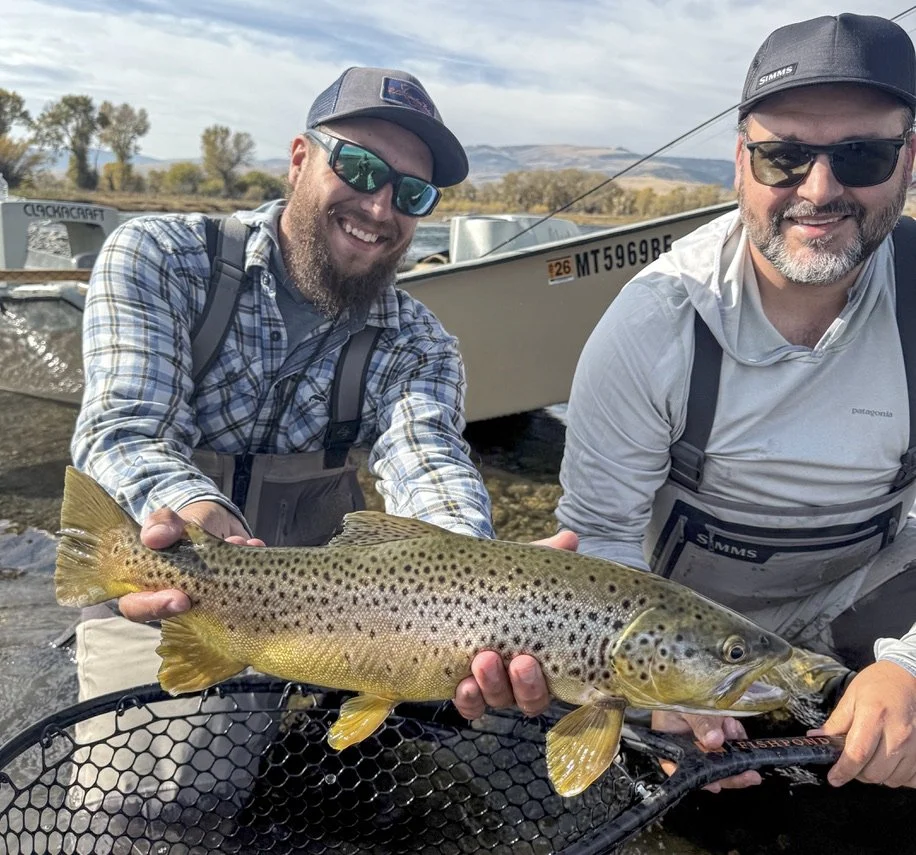 Fall fly fishing on the Madison River