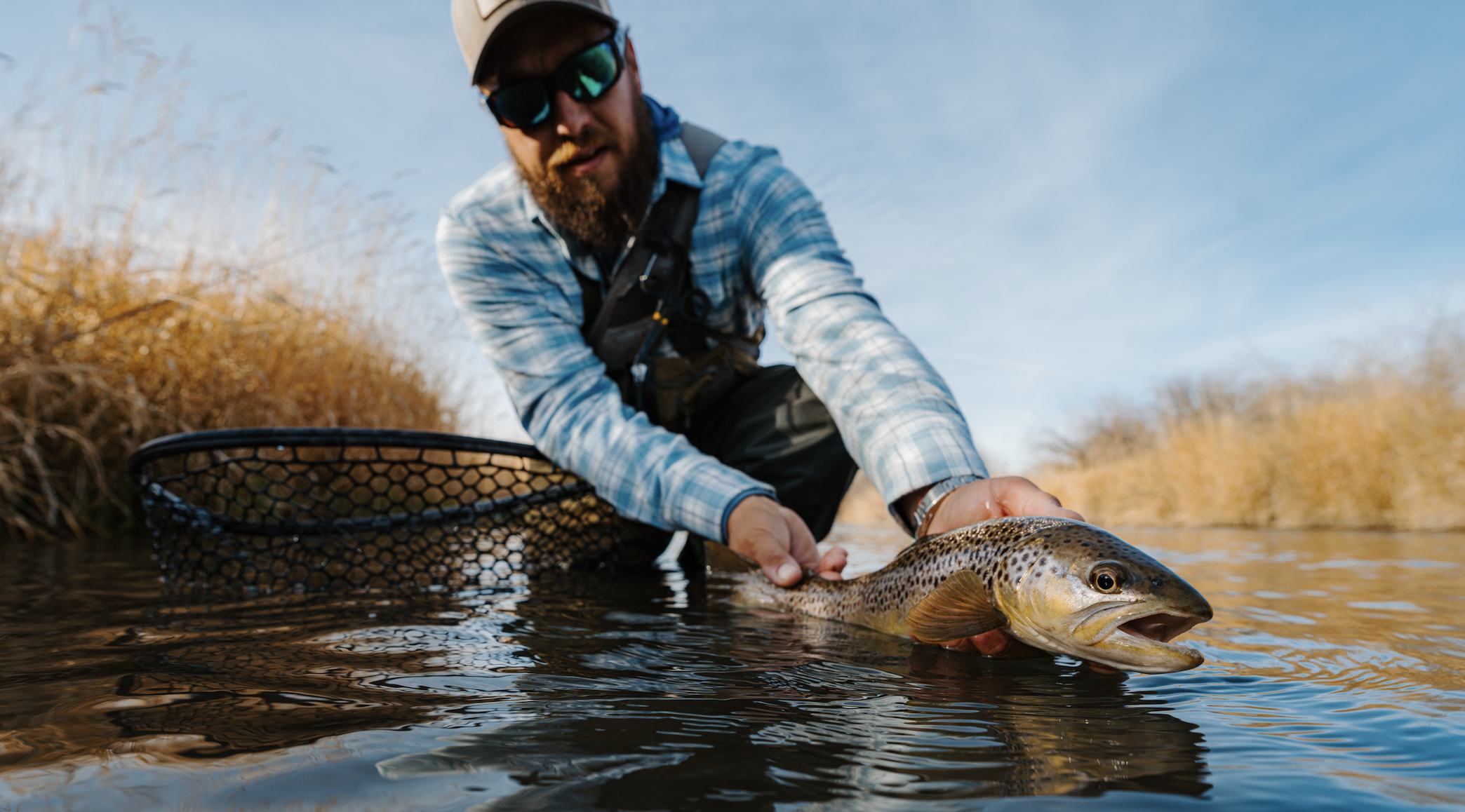 Small Creek Fall Fly Fishing in Montana