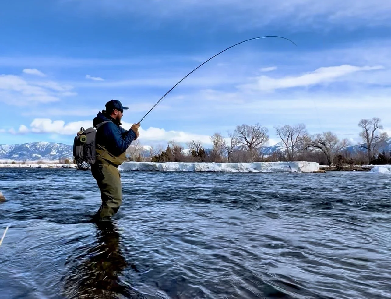 Madison River Montana Winter Fly Fishing Tactics
