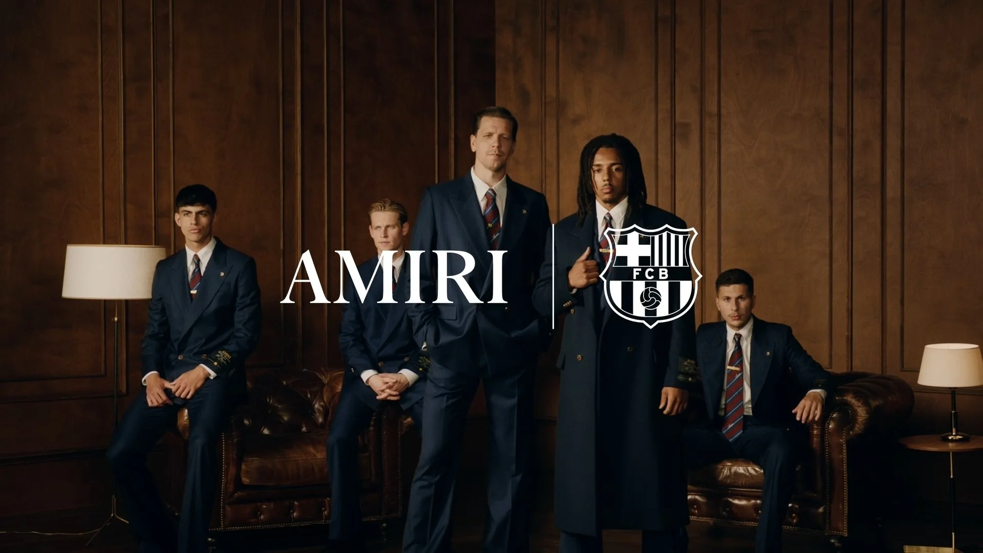 AMIRI X FC BARCELONA CAMPAIGN