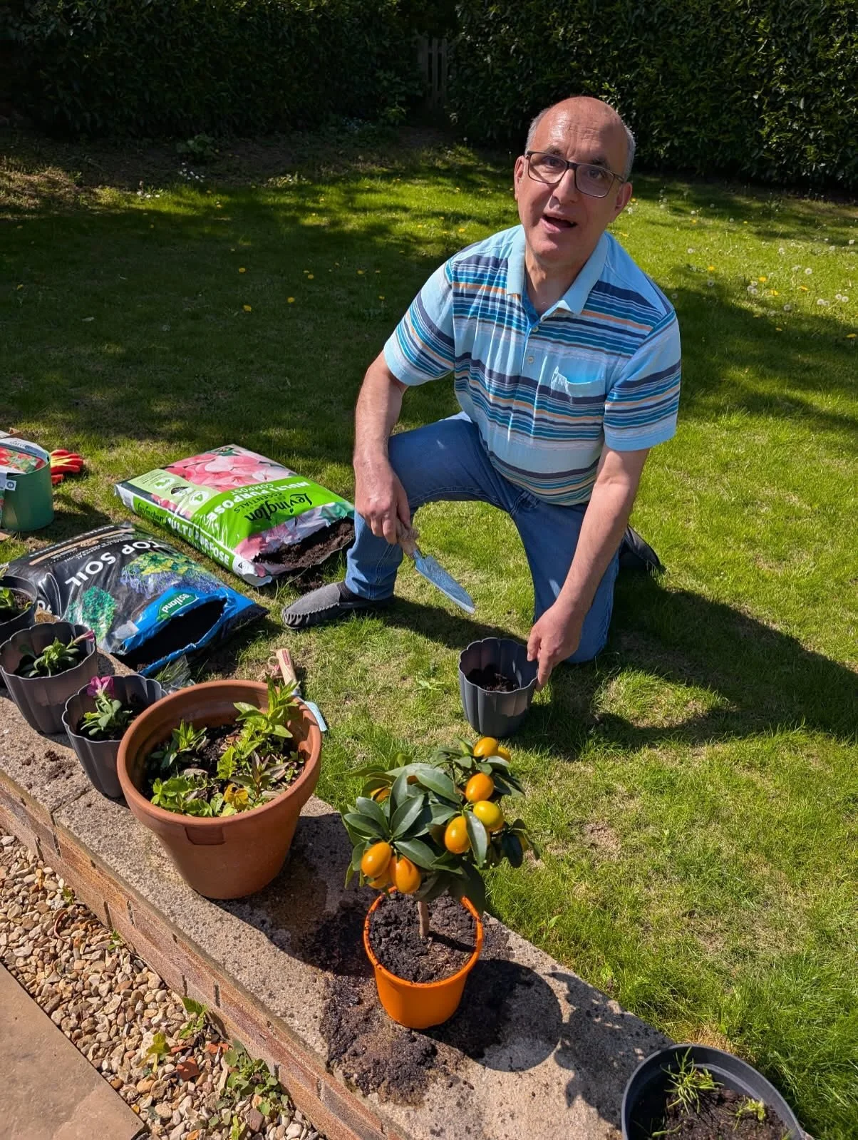 Our lovely Ray has a real gift for growing and planting flowers and vegetables. He does an amazing job in the Kislingbury garden, which is always full of vibrant colour and natural beauty.His hard work brings joy to everyone living at our Kislingbury