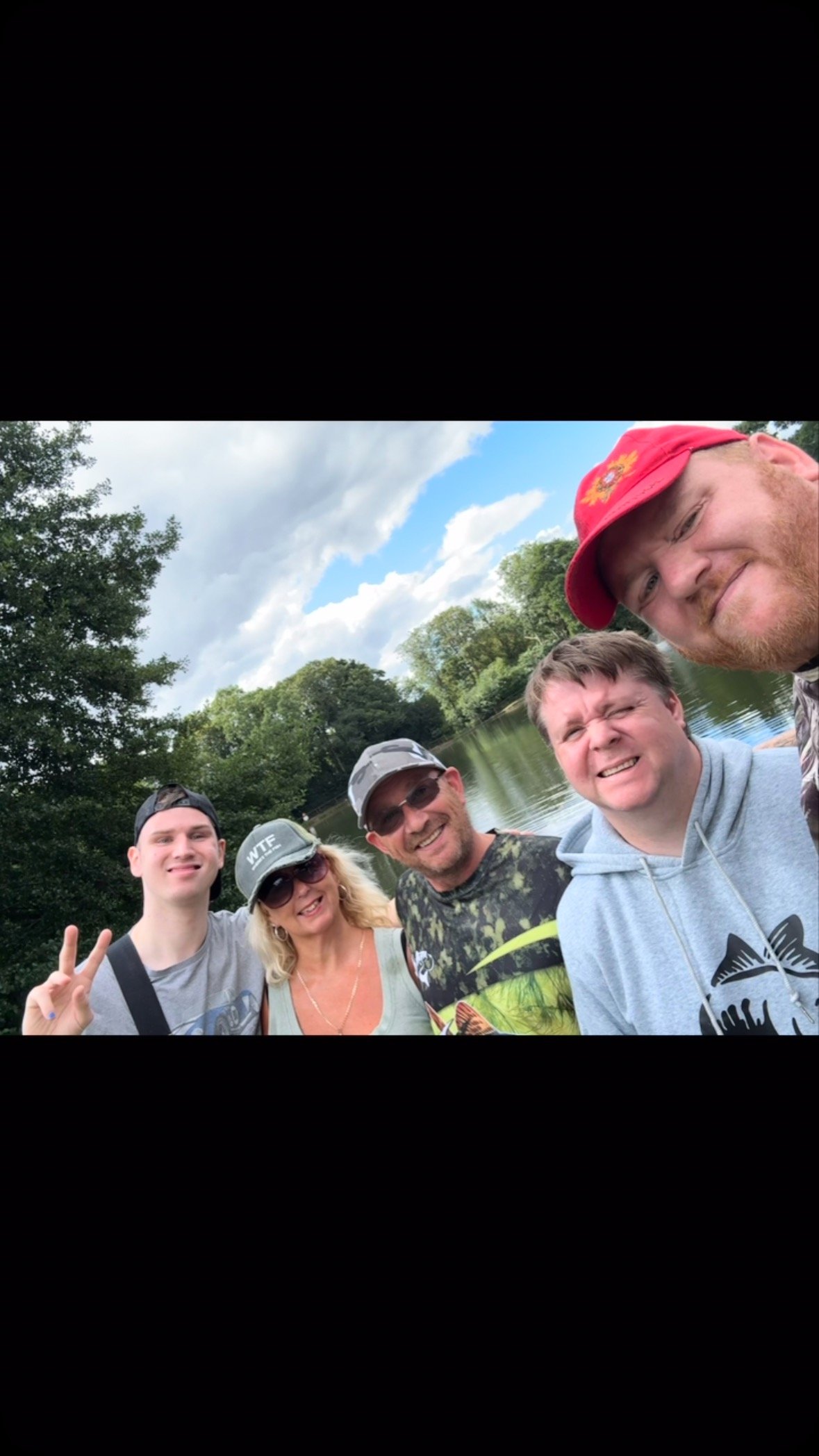 Well done lads 👏👏👏 great teamwork today down at the lakes 🎣🐟
