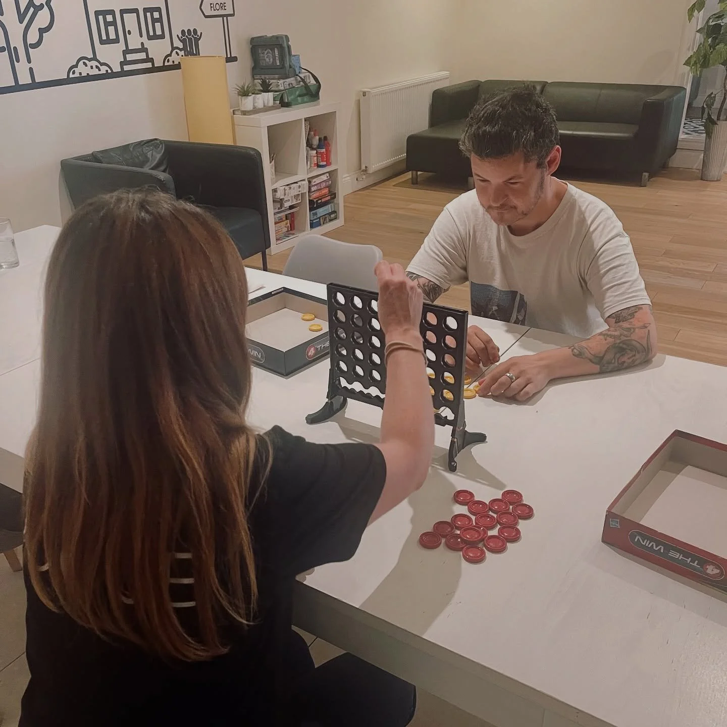 Game Night 👾 #connectfour