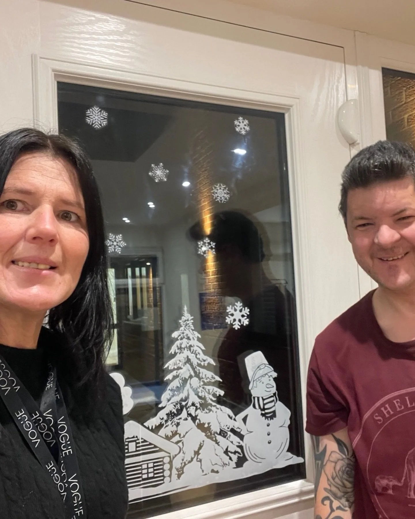 Late night Christmas fun 🎄❄️⛄️