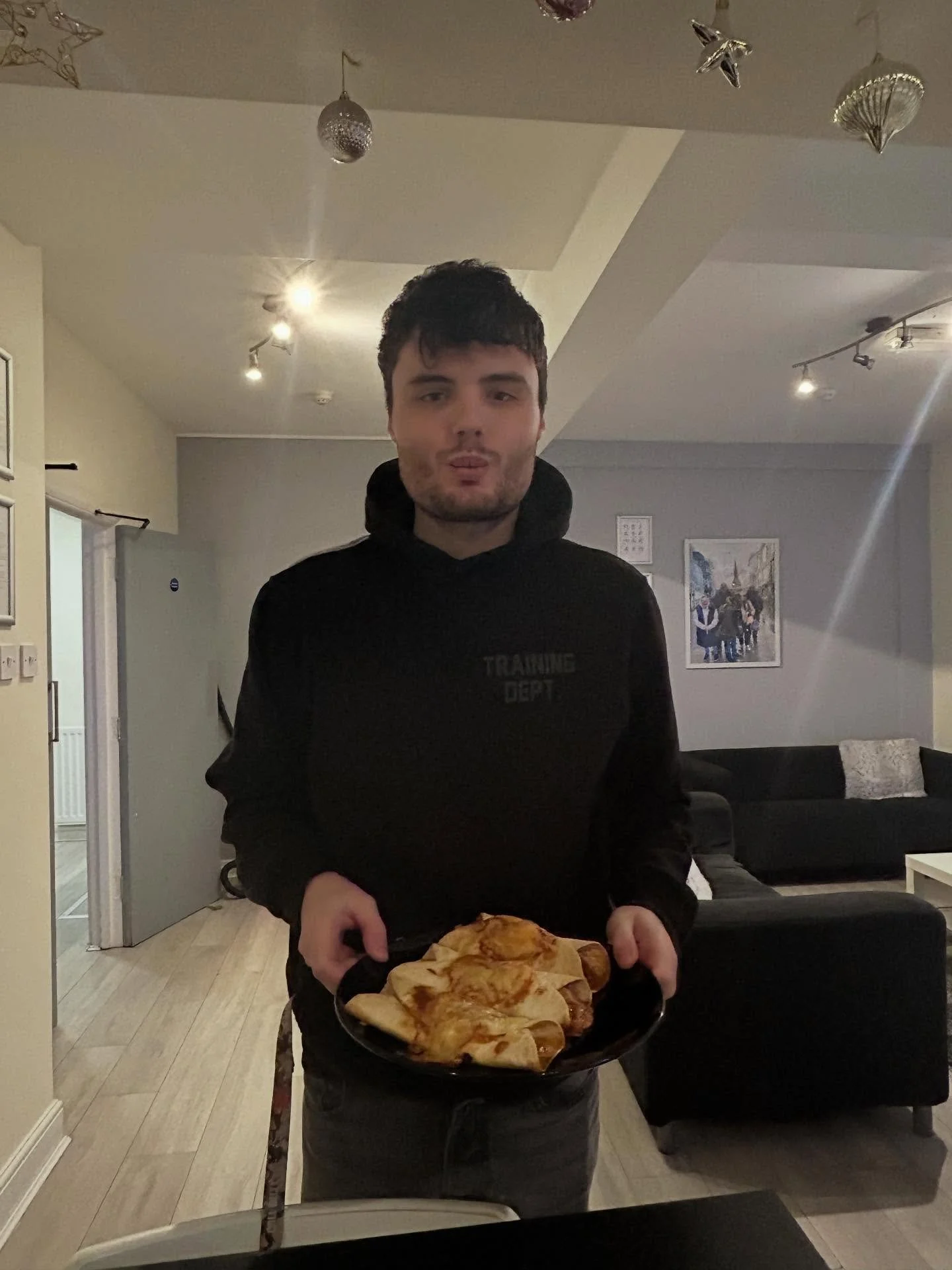 Taylor cooked  the best fajita today 😊 #wensday #fajitas🌯