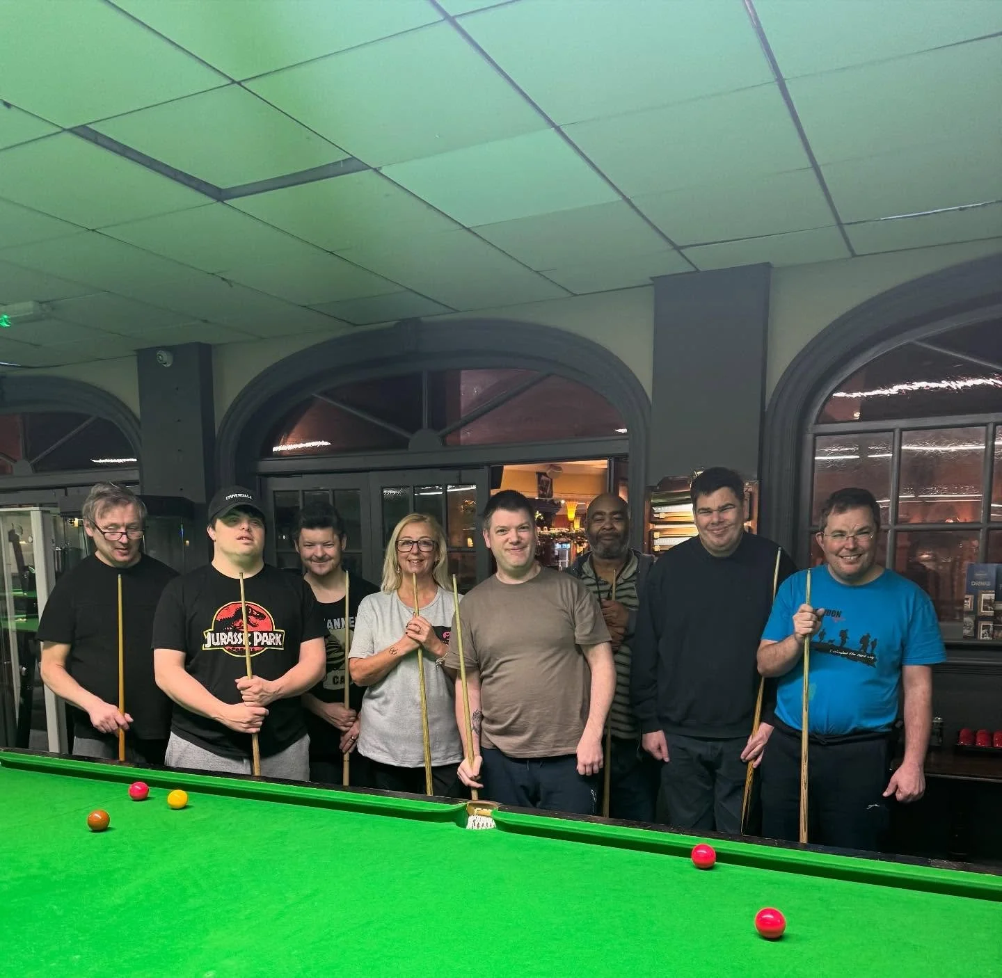 Happy New Year from The Cube Cue Crew @barratts_club 🎉🥳🍾