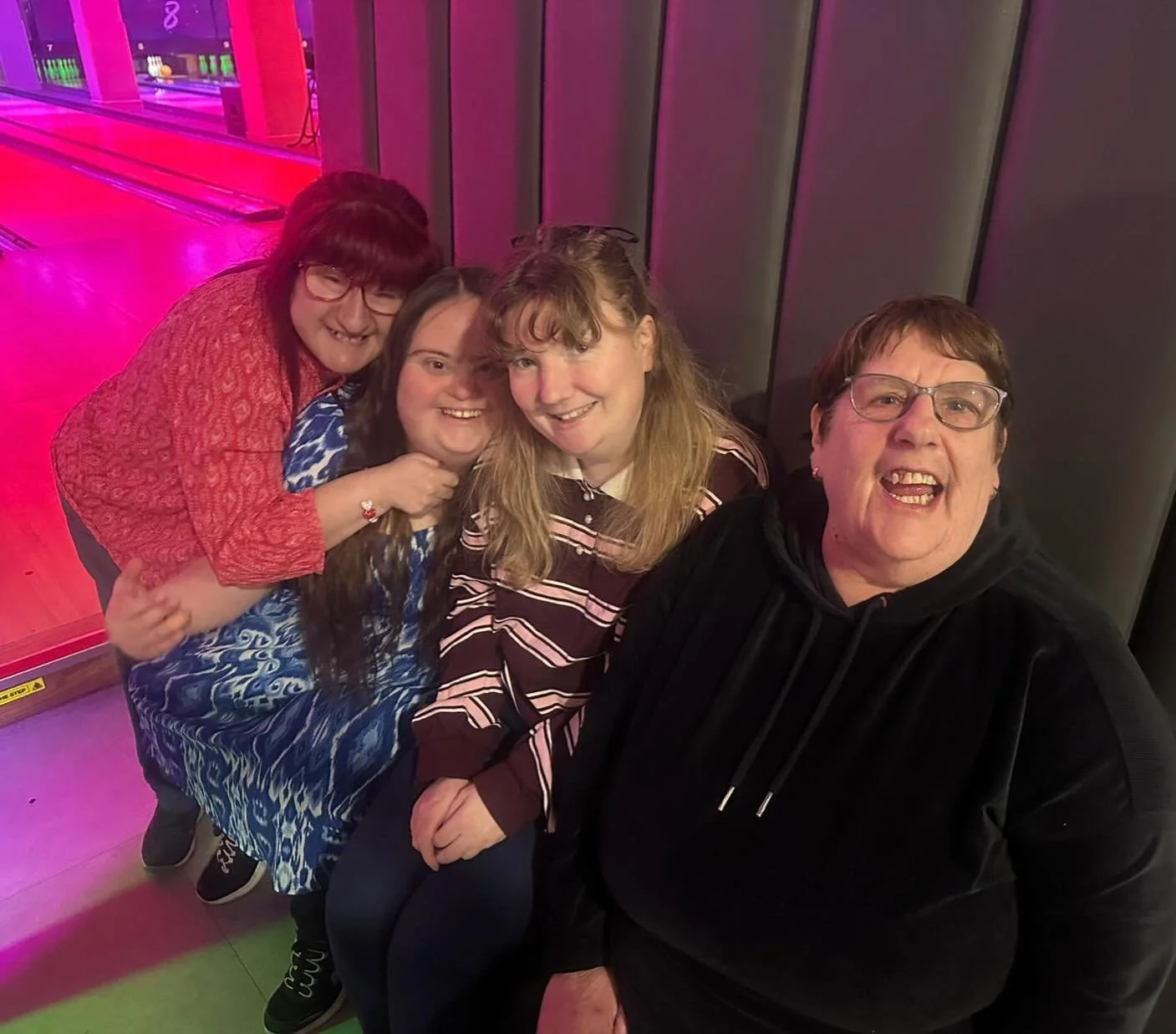 Bowling has been a popular choice of outing this month at Vogue 🎳🥤