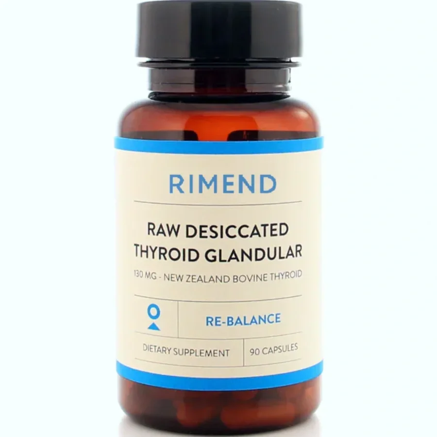 Raw Desiccated Thyroid Glandular 130 mg