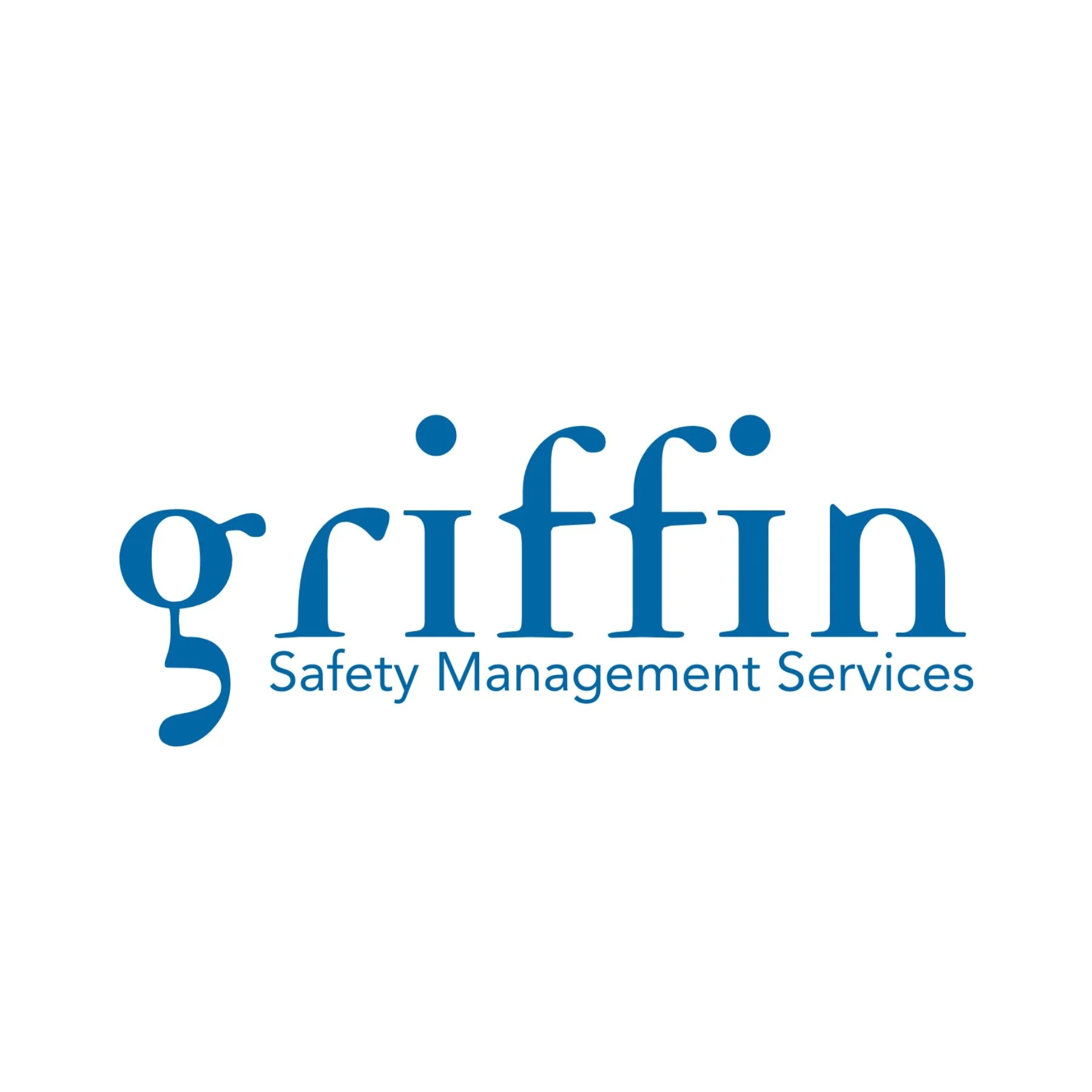 Gifftin Safety Management Services logo with stylized blue text on a white background.