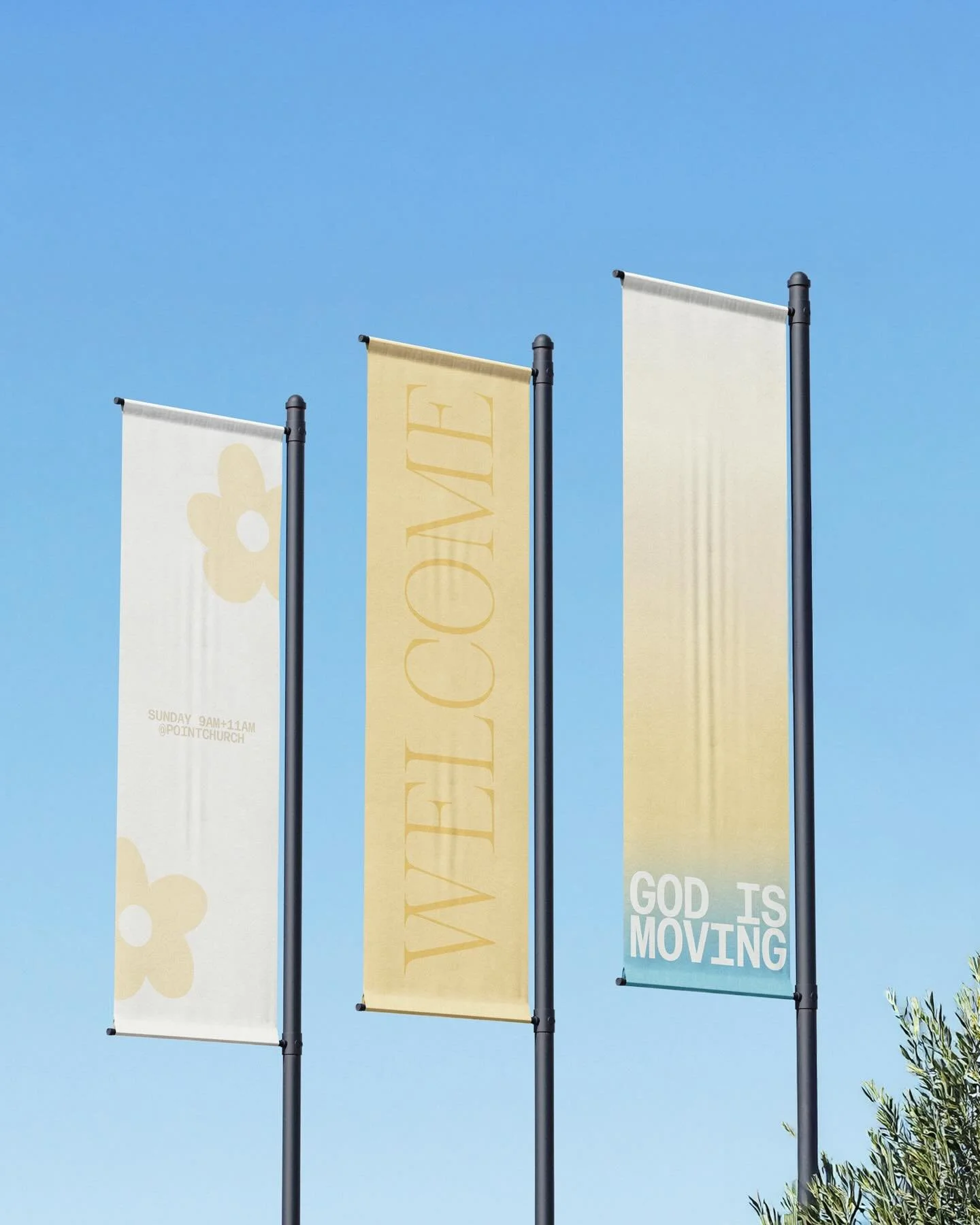 REFRESHED REVIVED ☀️ sermon series branding 

Spring sermon series !! love this direction and how it all works together throughout the church 👏

#church #genz #graphics #creative #sermonseries