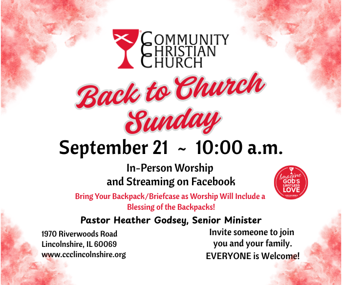 Back to Church Sunday