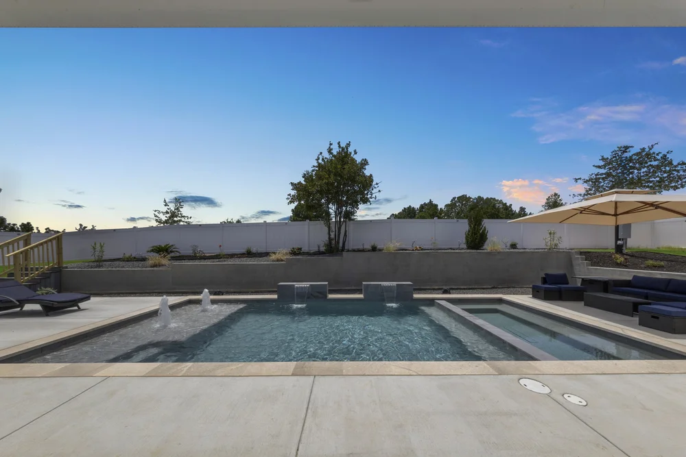 New pool build in Bastrop Texas