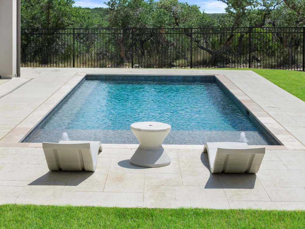 Custom pool in Dripping Springs TX