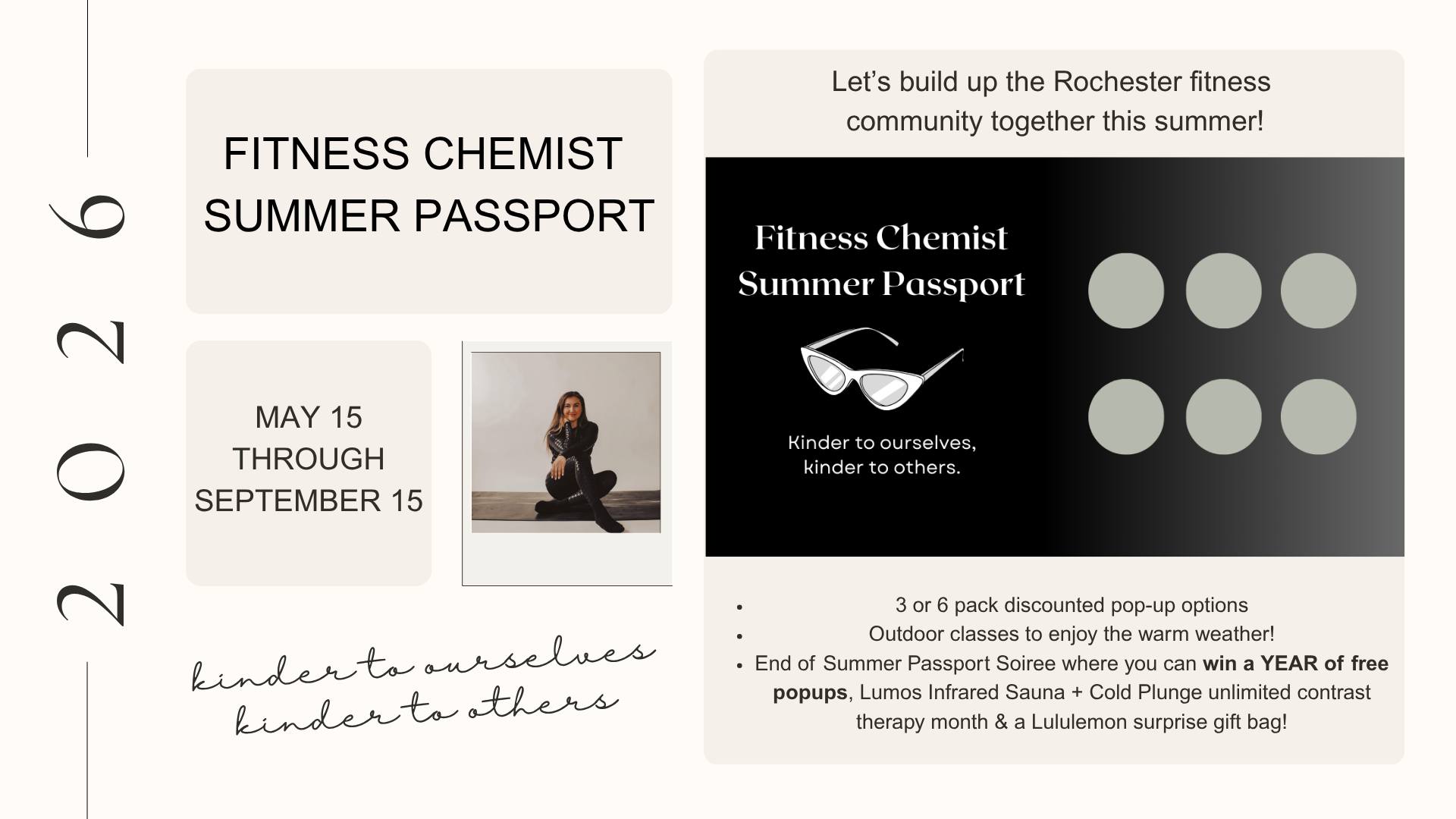 The Fitness Chemist Summer Passport 2026
