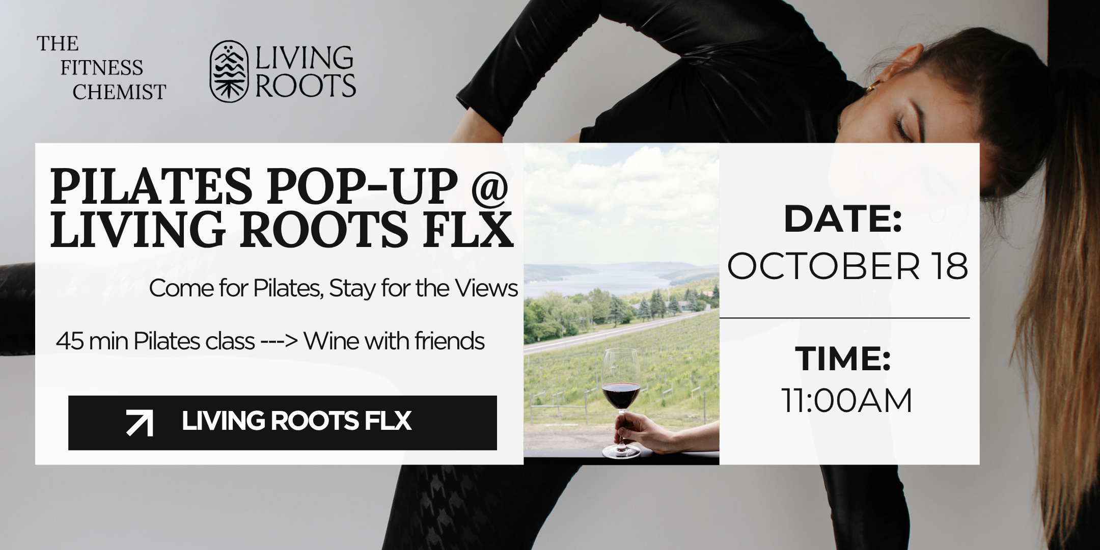 Pilates Pop-Up at Living Roots FLX