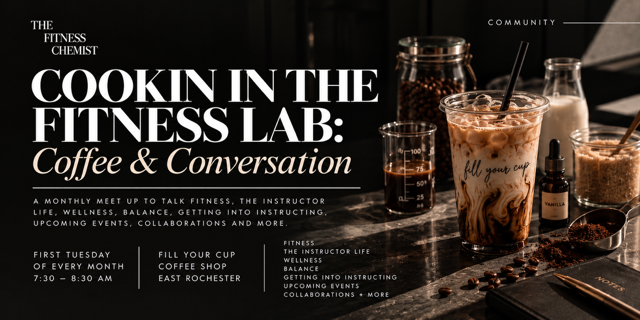 Cookin in the Fitness Lab: Coffee &amp; Conversation
