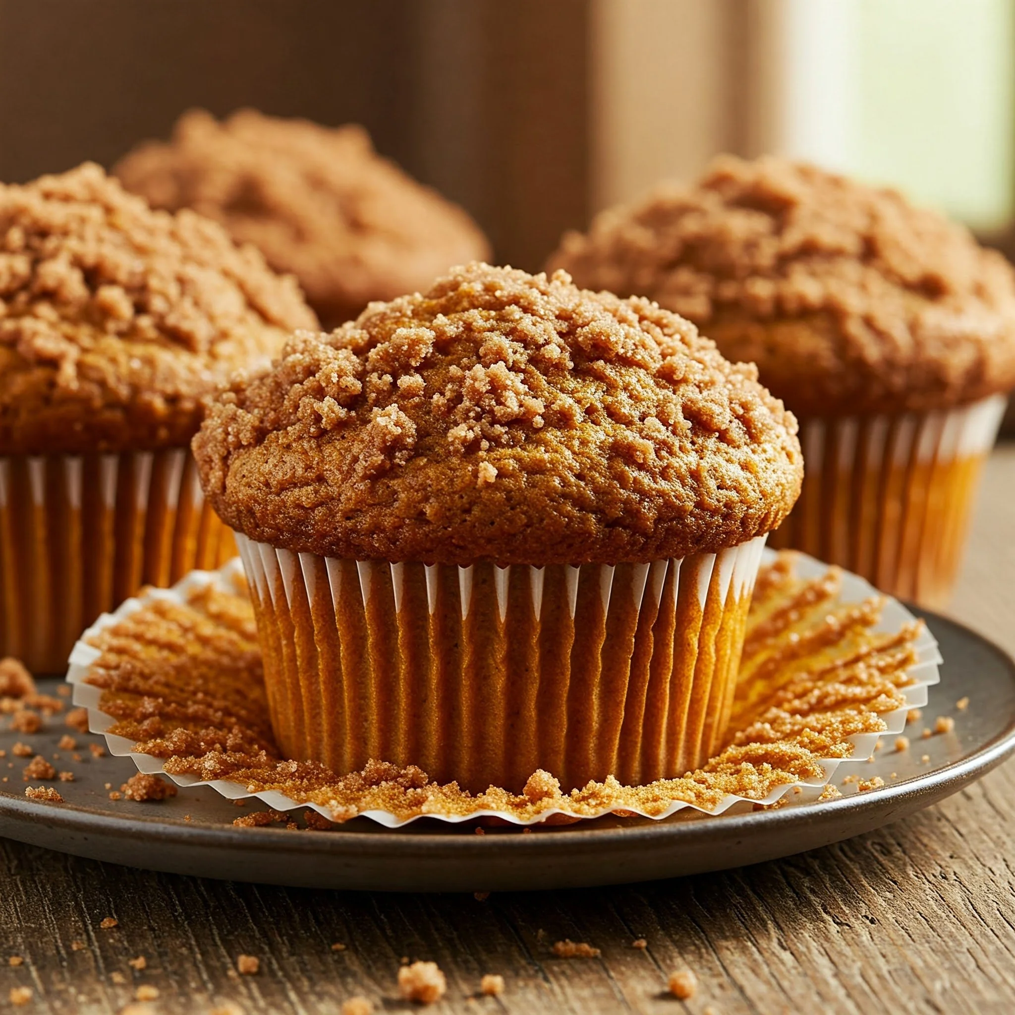 Spiced Pumpkin Muffins
